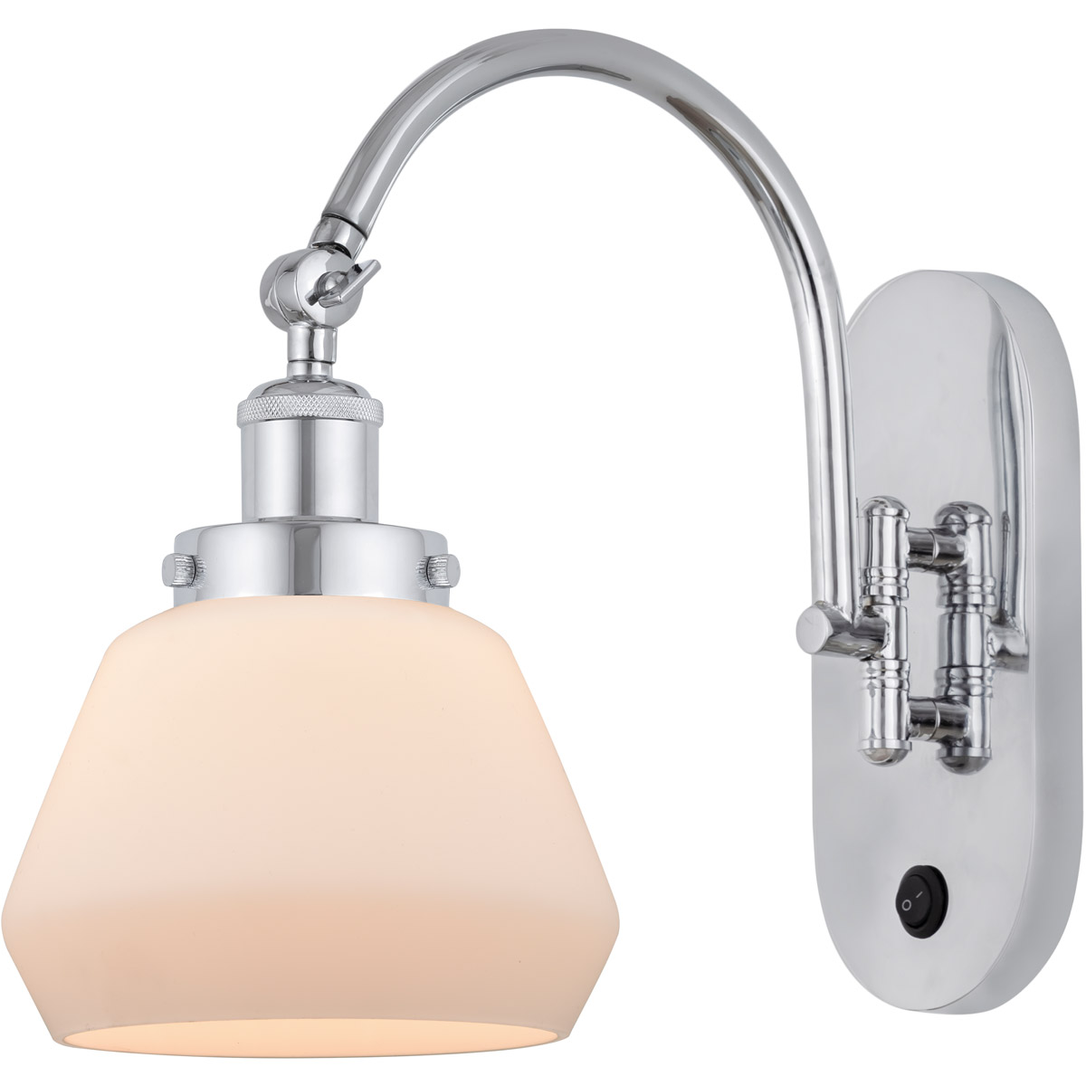 Franklin Restoration Fulton 1 Light 7 inch Polished Chrome Sconce Wall Light