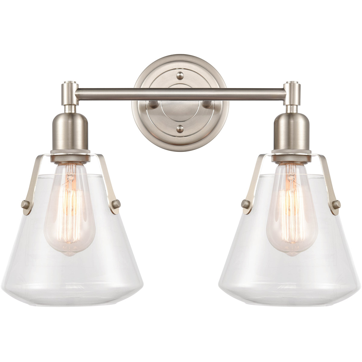 Luna LED 18 inch Satin Nickel Bath Vanity Light Wall Light