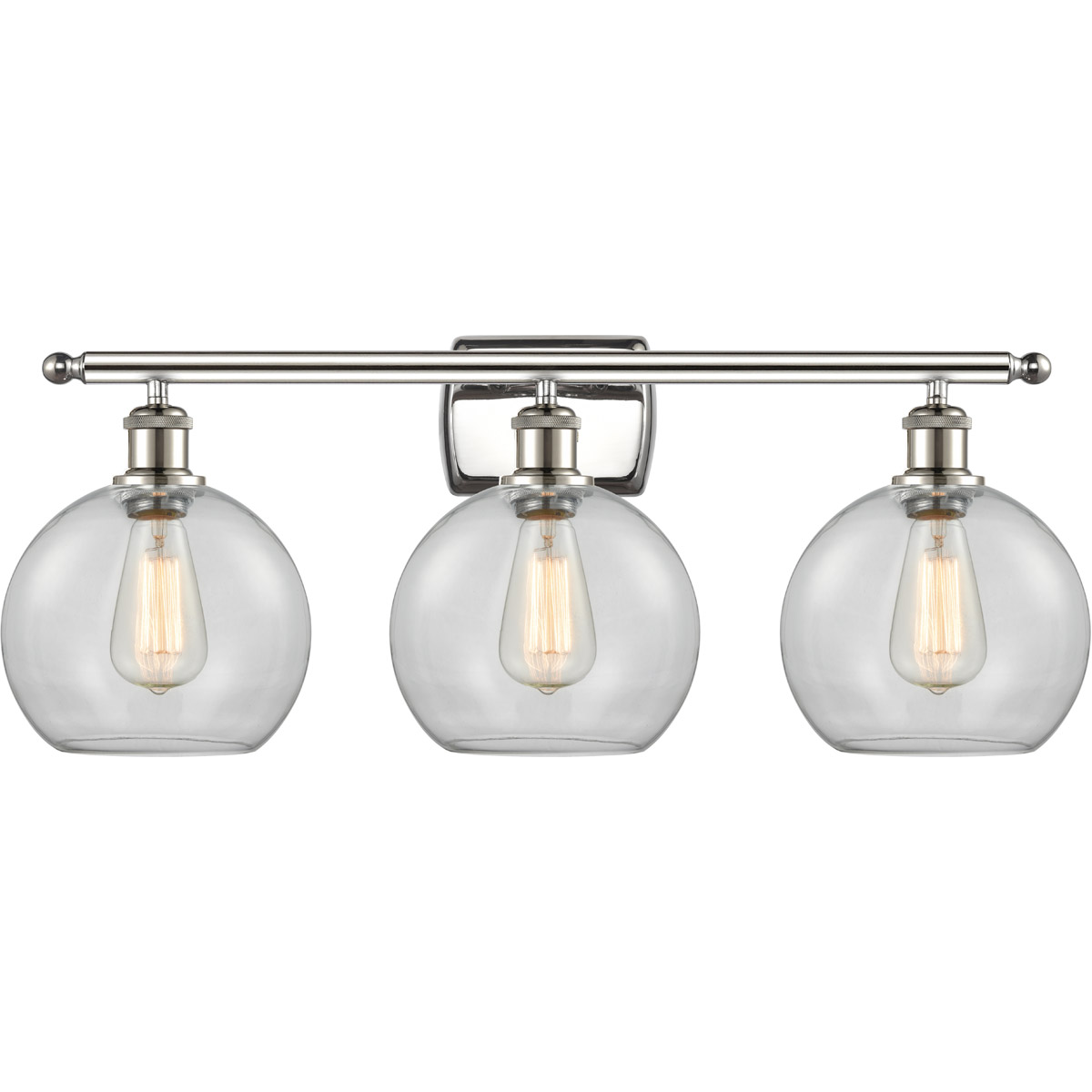Ballston Athens LED 26 inch Polished Nickel Bath Vanity Light Wall Light, Ballston