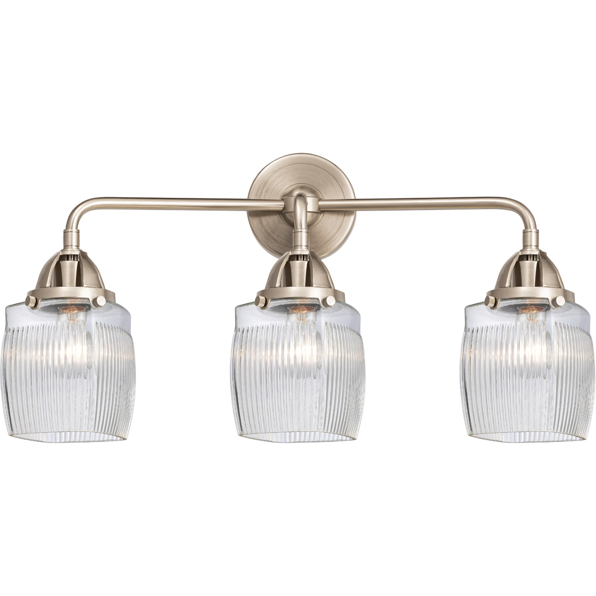 Nouveau 2 Colton LED 24 inch Brushed Satin Nickel Bath Vanity Light Wall Light