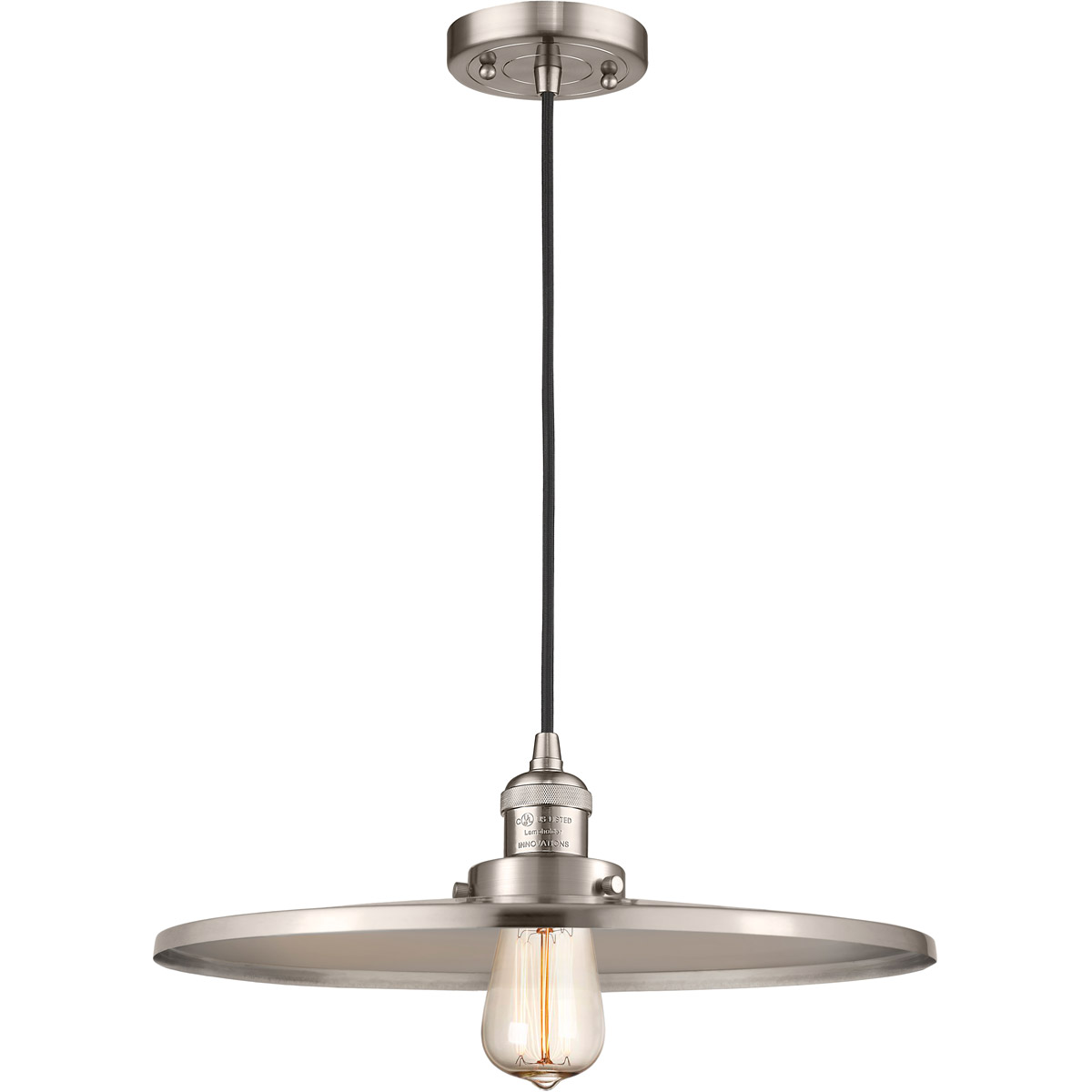 Franklin Restoration Appalachian LED 16 inch Brushed Brass Mini Pendant Ceiling Light
