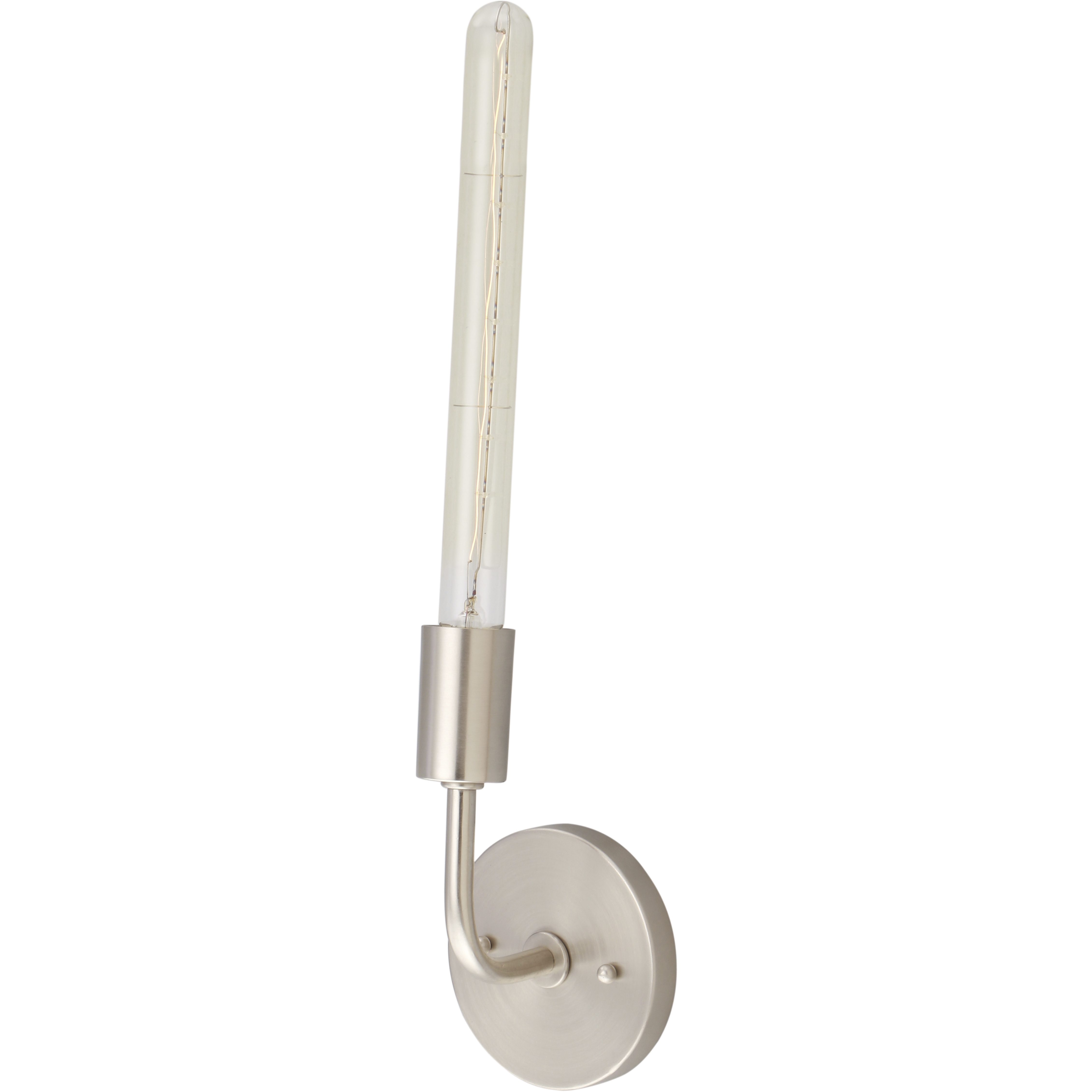 Auralume Karima LED 4.63 inch Brushed Satin Nickel Sconce Wall Light