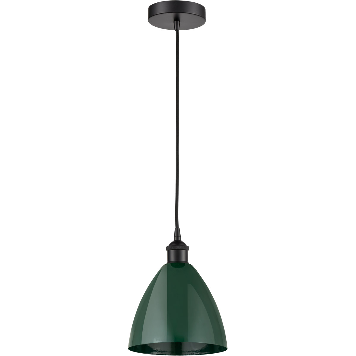Edison Plymouth Dome 1 Light 8 inch Antique Copper Mini Pendant Ceiling Light