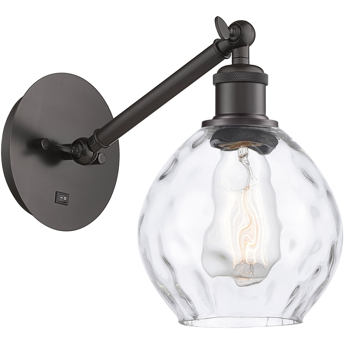 Ballston Waverly 1 Light 6 inch Oil Rubbed Bronze Sconce Wall Light
