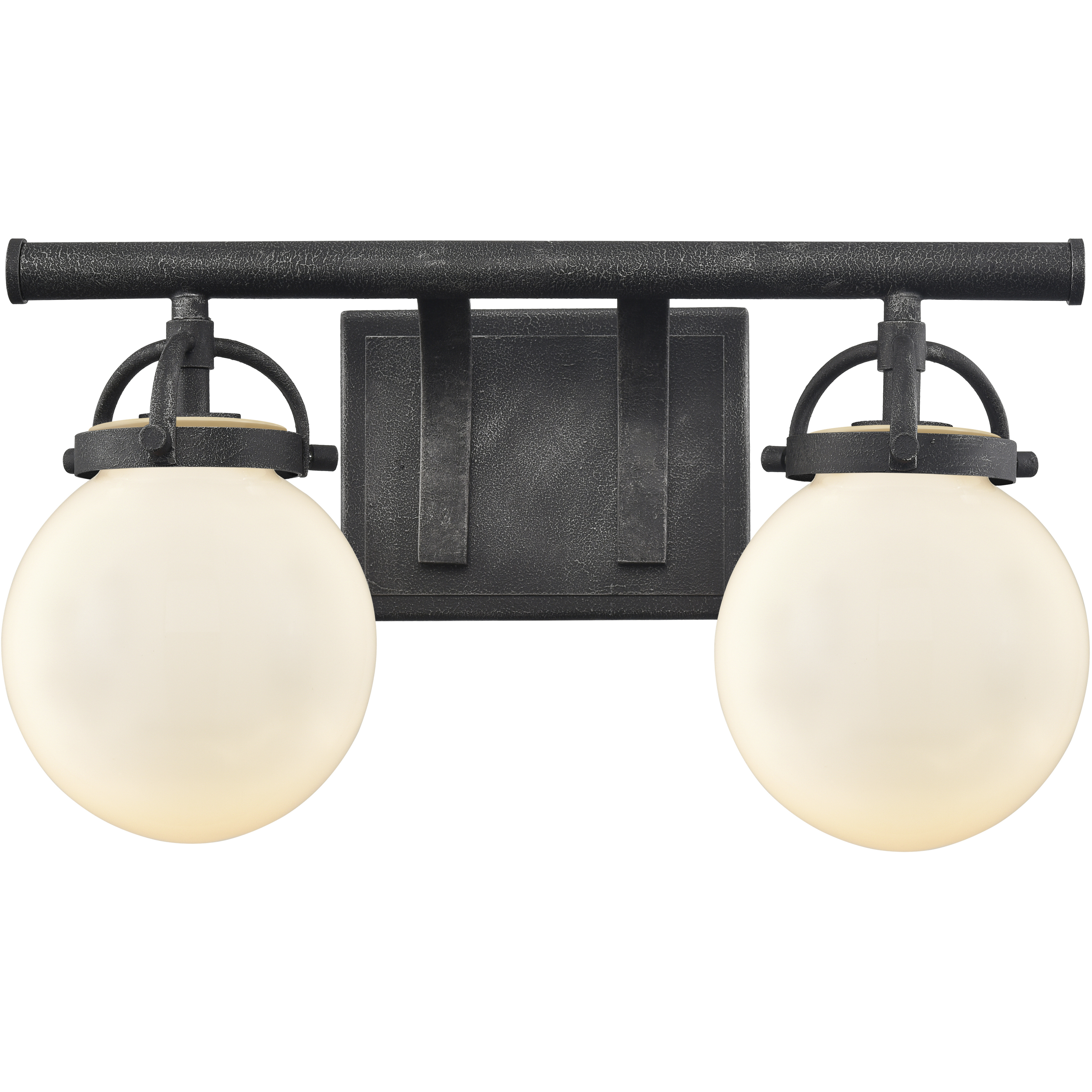 Latreille 2 Light 16 inch Weathered Zinc Bath Vanity Light Wall Light