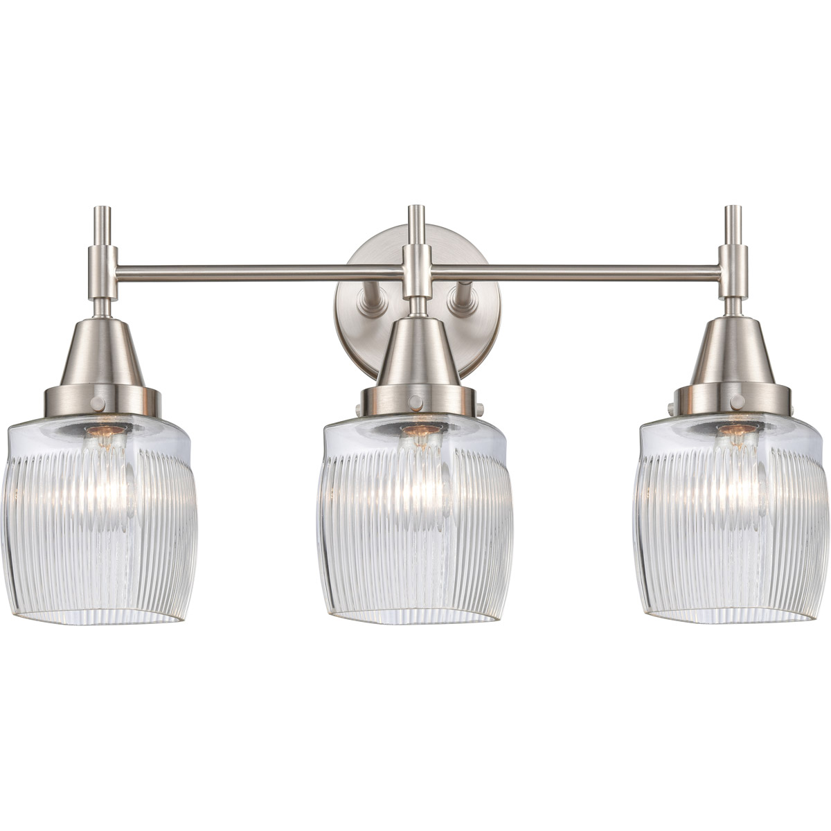 Caden LED 24 inch Satin Nickel Bath Vanity Light Wall Light