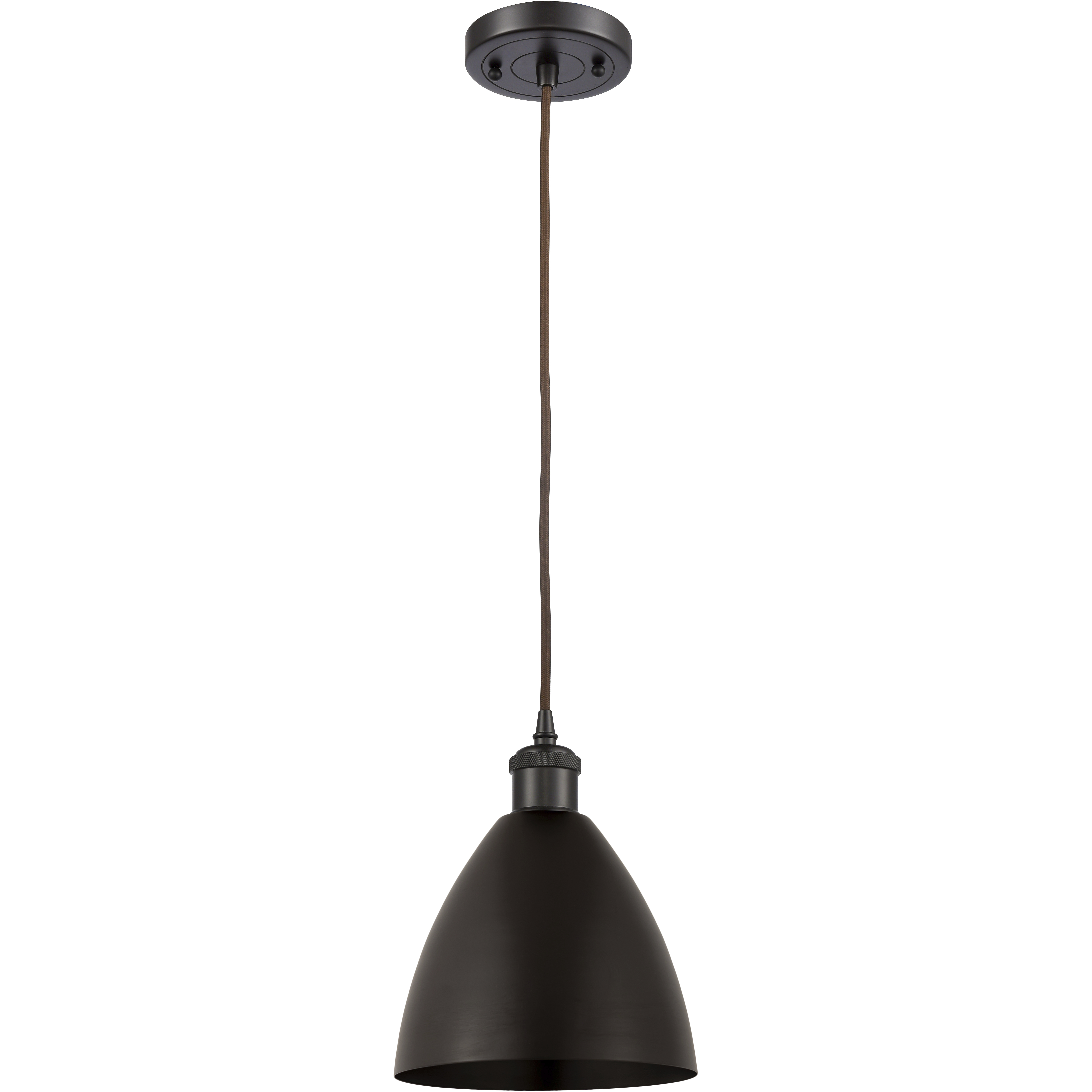 Ballston Dome LED 7.5 inch Oil Rubbed Bronze Mini Pendant Ceiling Light