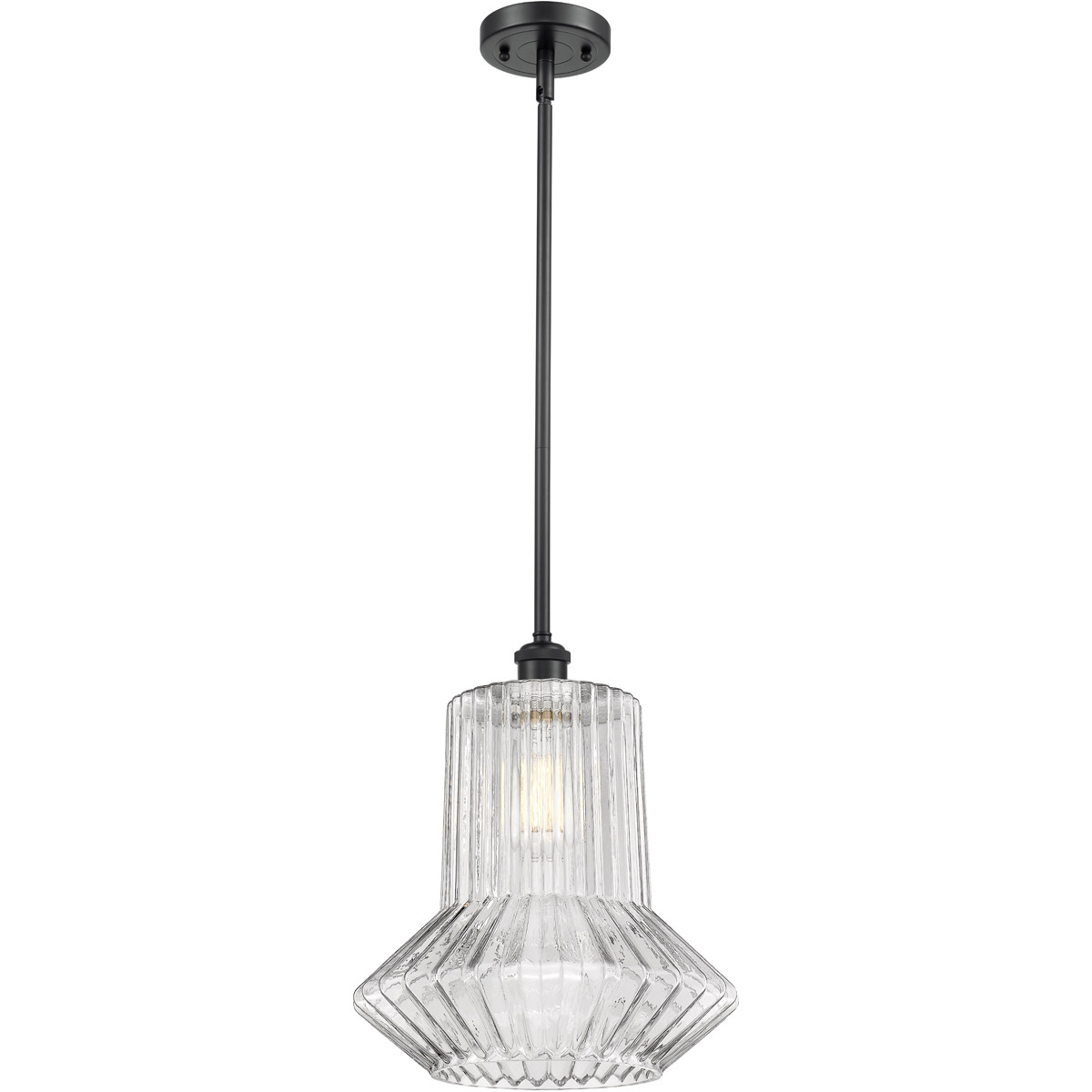 Ballston Springwater LED 12 inch Matte Black Pendant Ceiling Light, Ballston