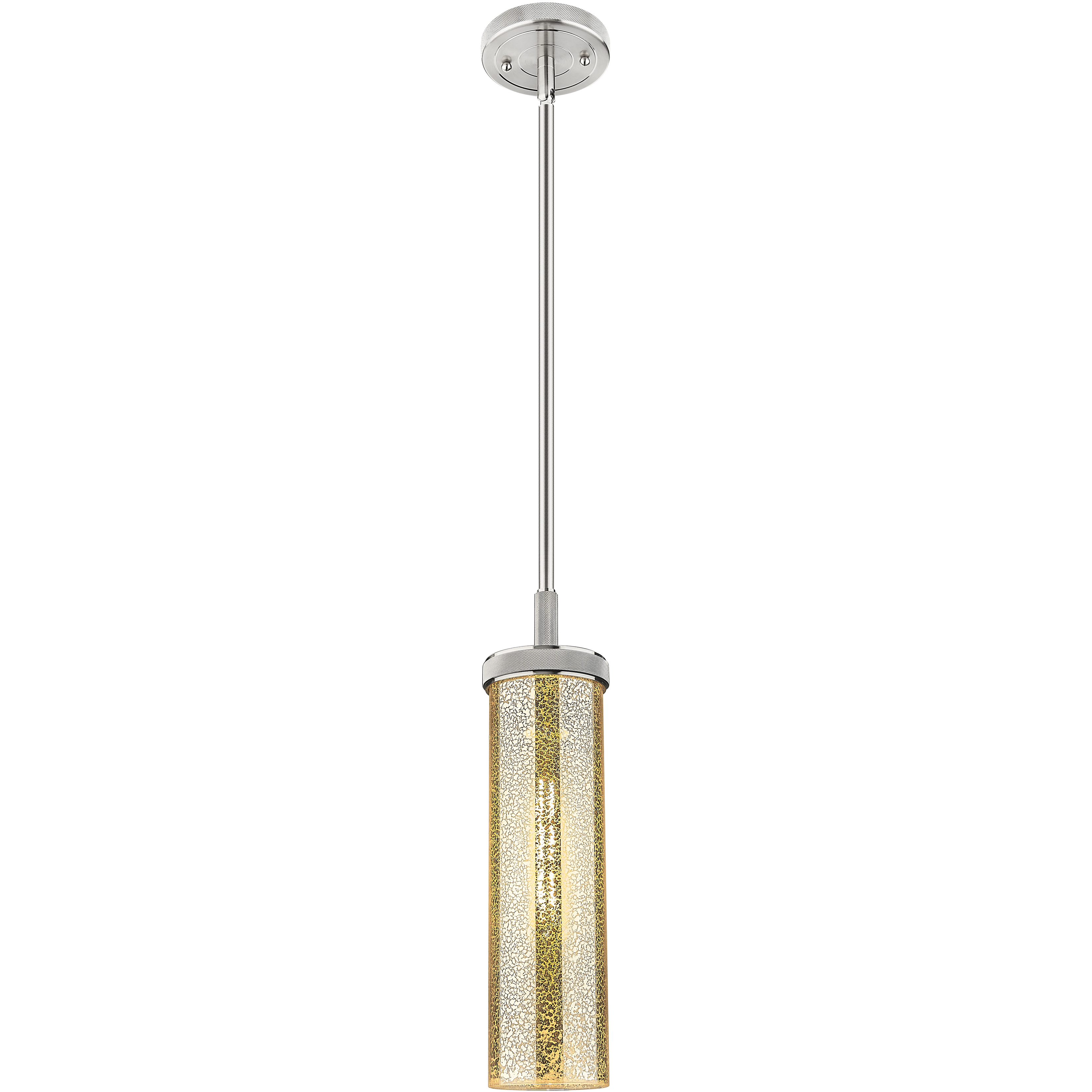 Lincoln 1 Light 4.5 inch Satin Nickel Pendant Ceiling Light