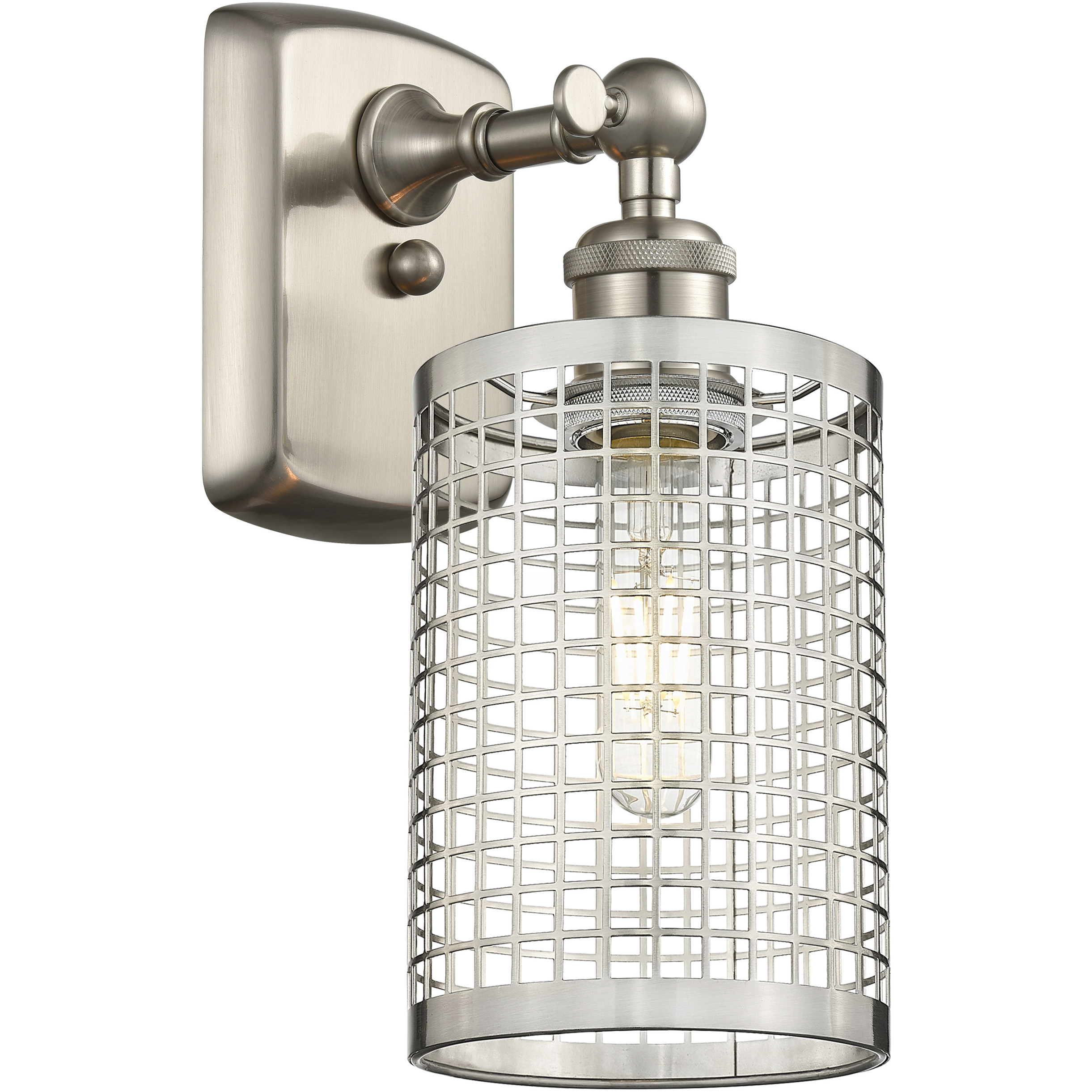 Nestbrook 1 Light 5 inch Satin Nickel Sconce Wall Light