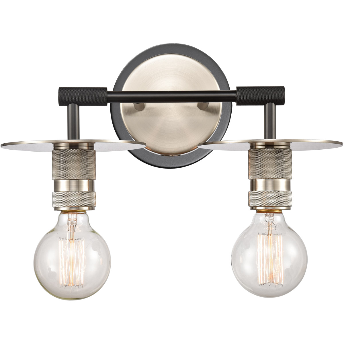Restoration Aurora LED 13.88 inch Brushed Satin Nickel Bath Vanity Light Wall Light, Restoration