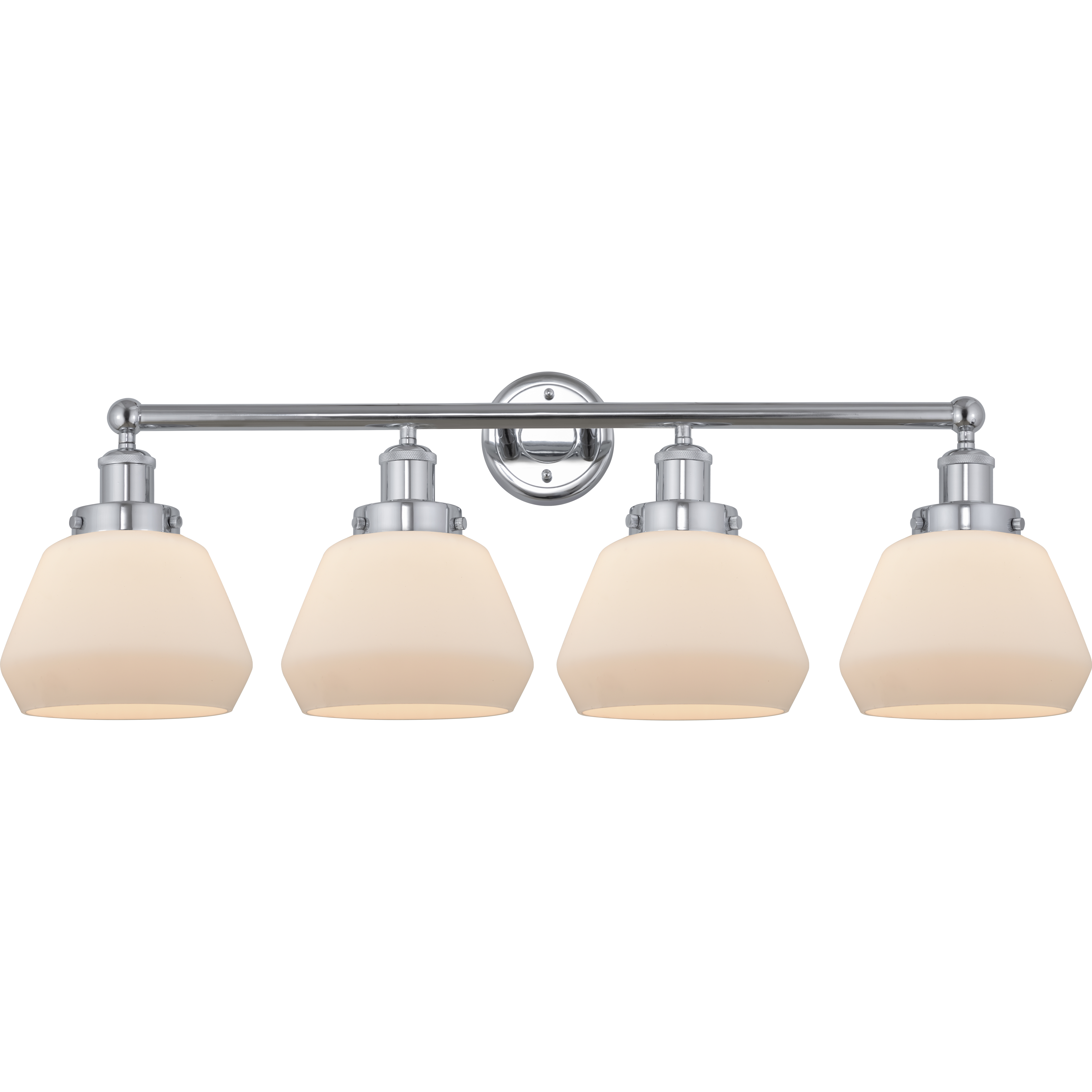 Fulton 4 Light 33.5 inch Polished Chrome Bath Vanity Light Wall Light