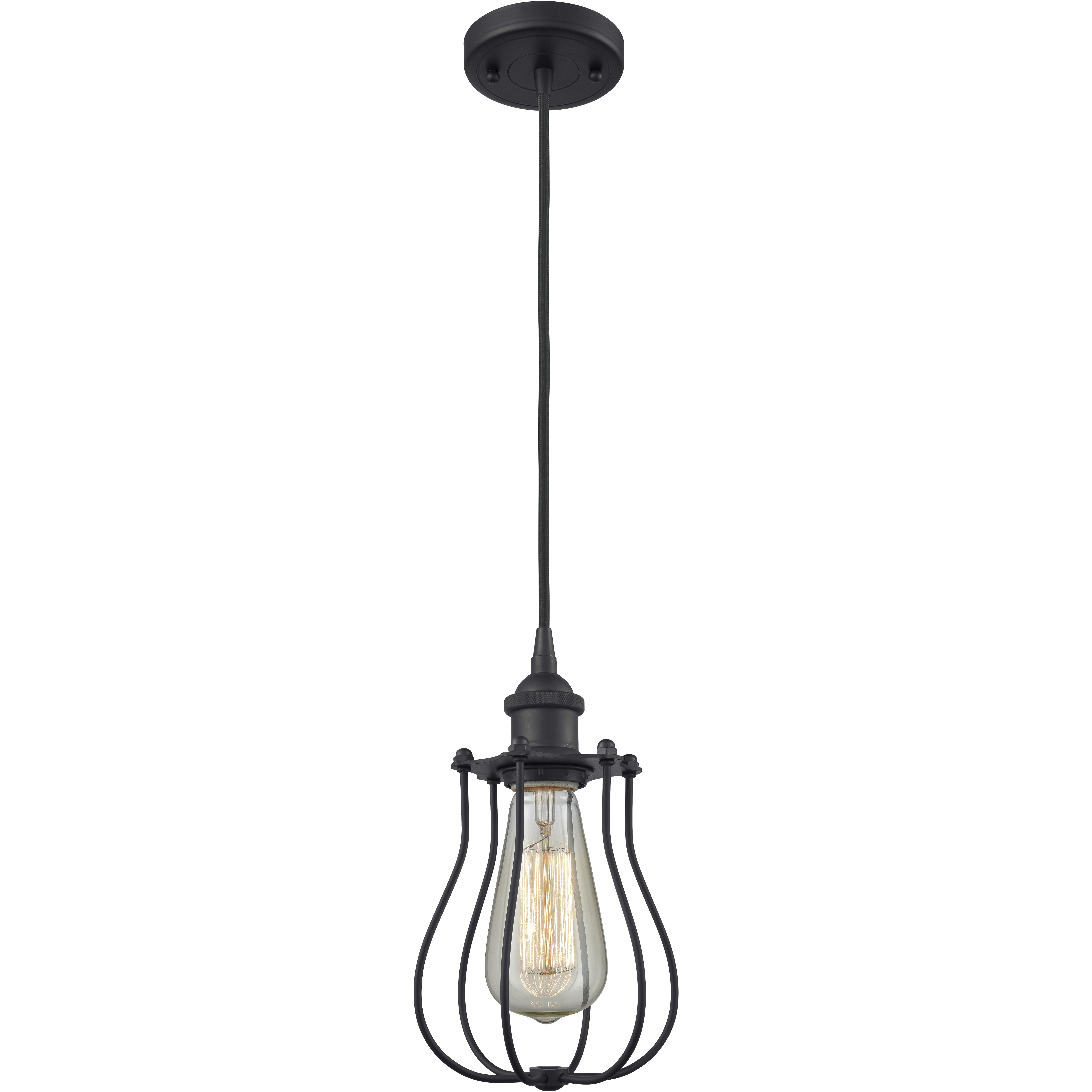 Austere Barrington LED 6 inch Polished Chrome Pendant Ceiling Light in Silver