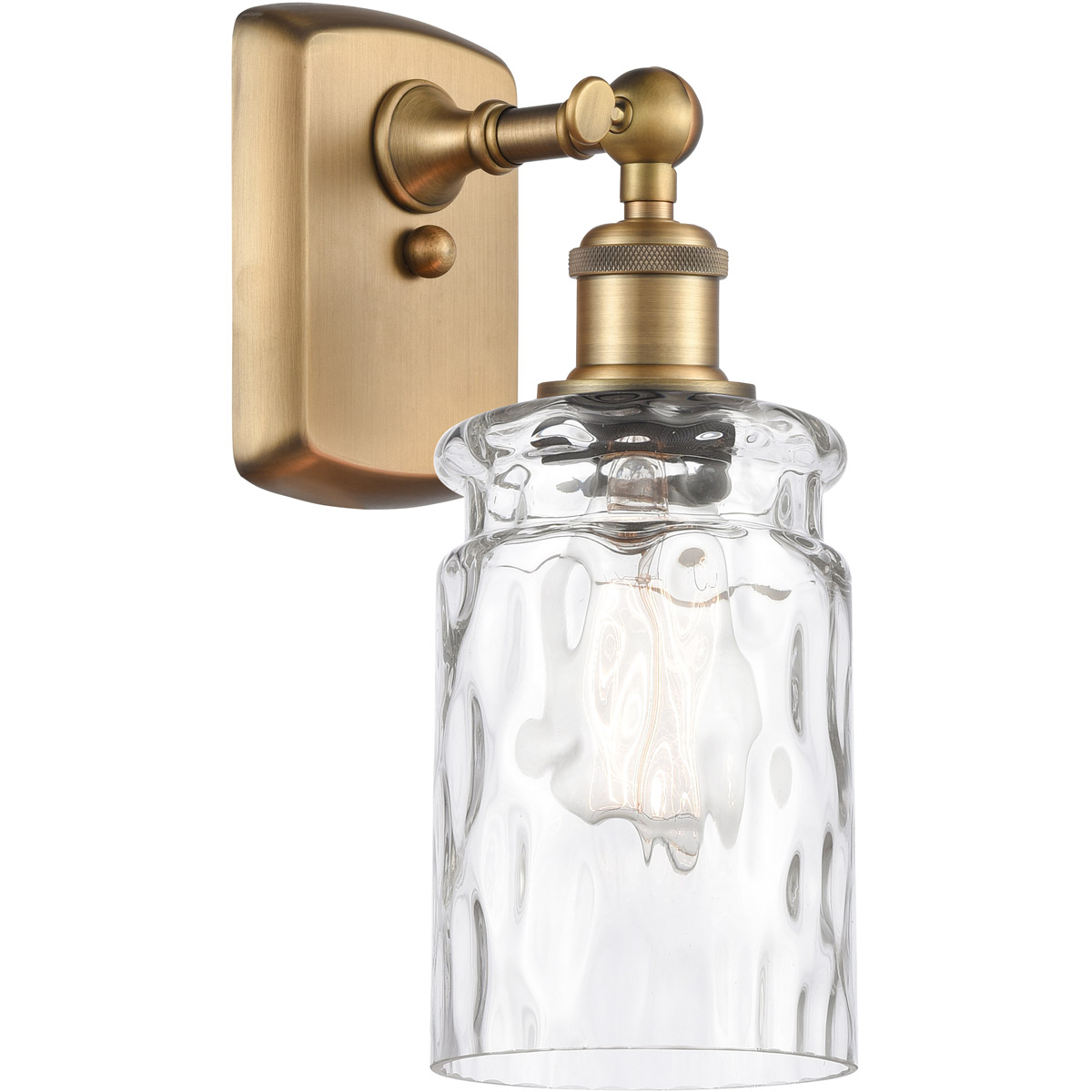Ballston Candor LED 4.75 inch Brushed Brass Sconce Wall Light, Ballston