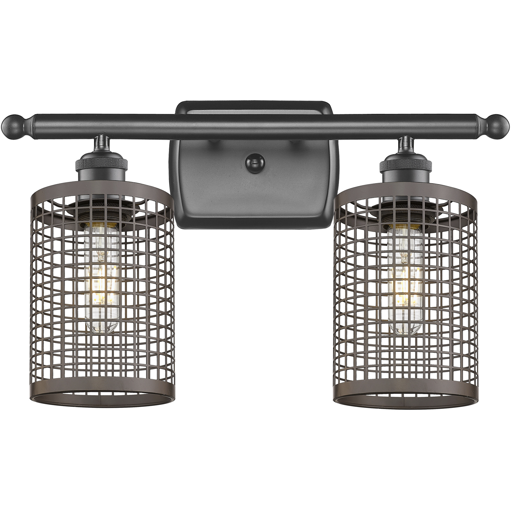Nestbrook 2 Light 16 inch Oil Rubbed Bronze Bath Vanity Light Wall Light