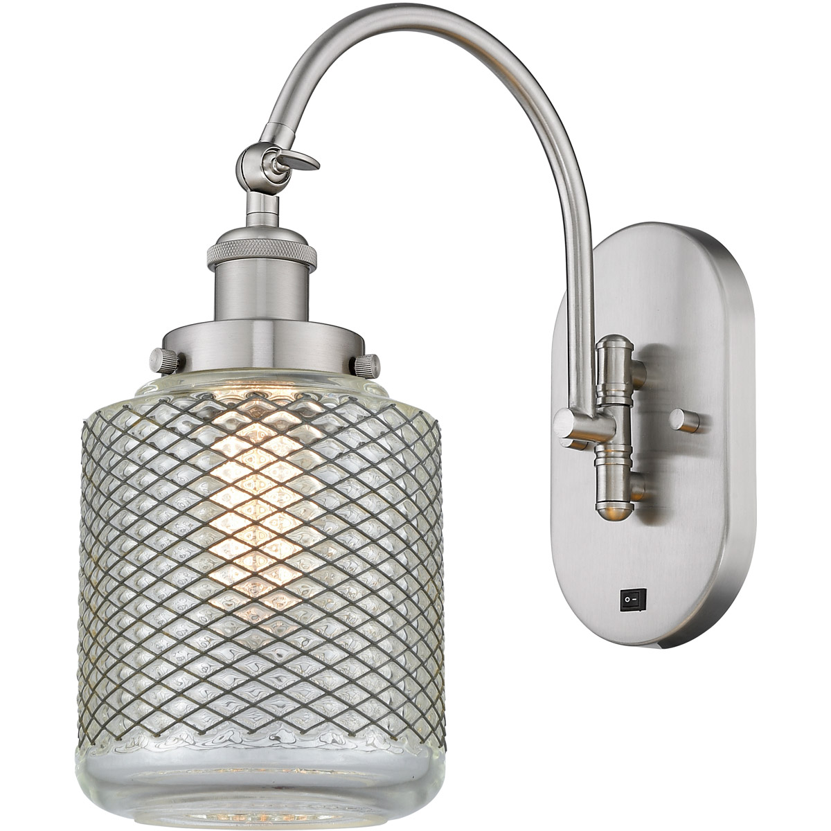 Franklin Restoration Stanton LED 6 inch Brushed Satin Nickel Sconce Wall Light