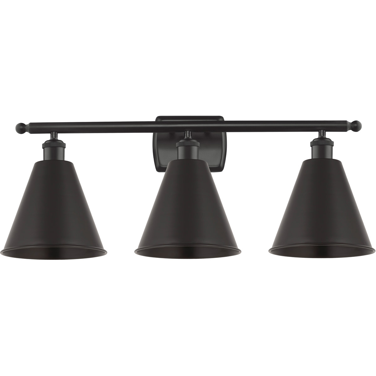 Ballston Plymouth Dome LED 27.5 inch Black Antique Brass Bath Vanity Light Wall Light in Matte Green