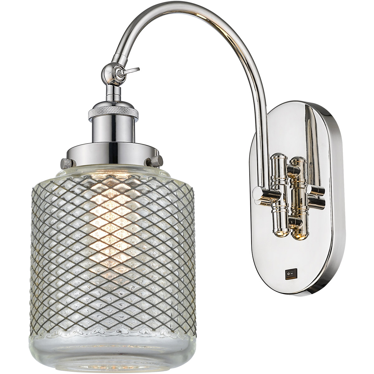 Franklin Restoration Stanton 1 Light 6 inch Polished Nickel Sconce Wall Light