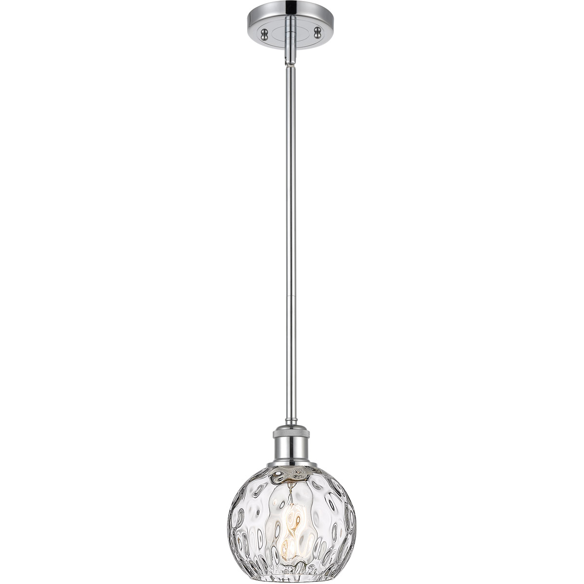 Ballston Athens Water Glass 1 Light 6 inch Polished Chrome Mini Pendant Ceiling Light