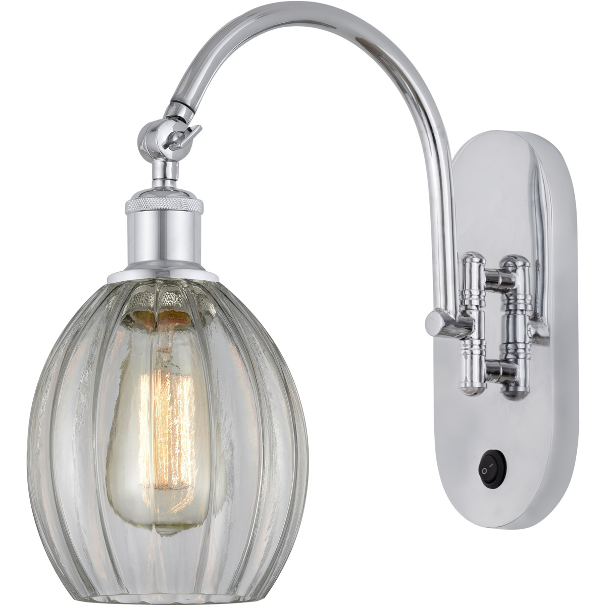 Ballston Eaton 1 Light 6 inch Polished Chrome Sconce Wall Light