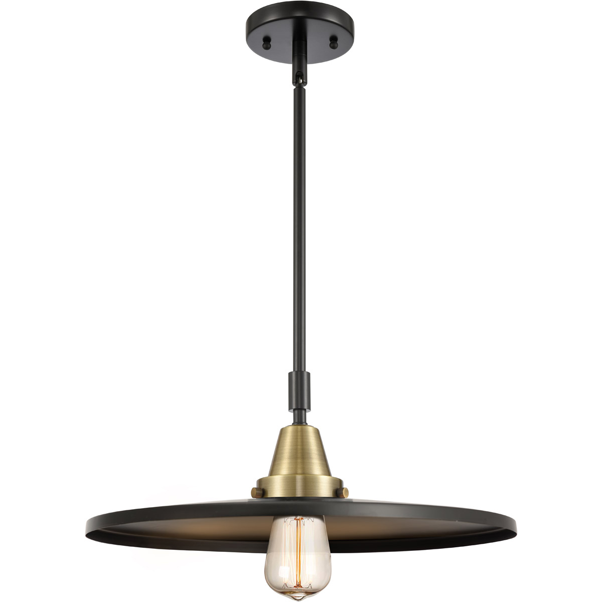 Franklin Restoration Appalachian LED 16 inch Matte Black Mini Pendant Ceiling Light