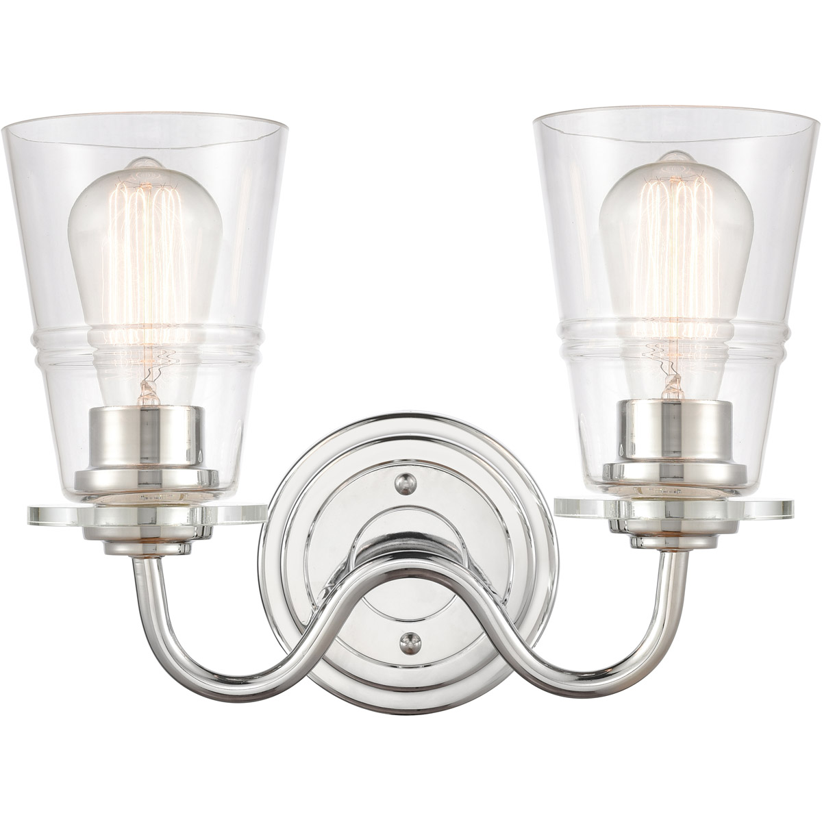 Scarlett LED 14 inch Polished Chrome Bath Vanity Light Wall Light