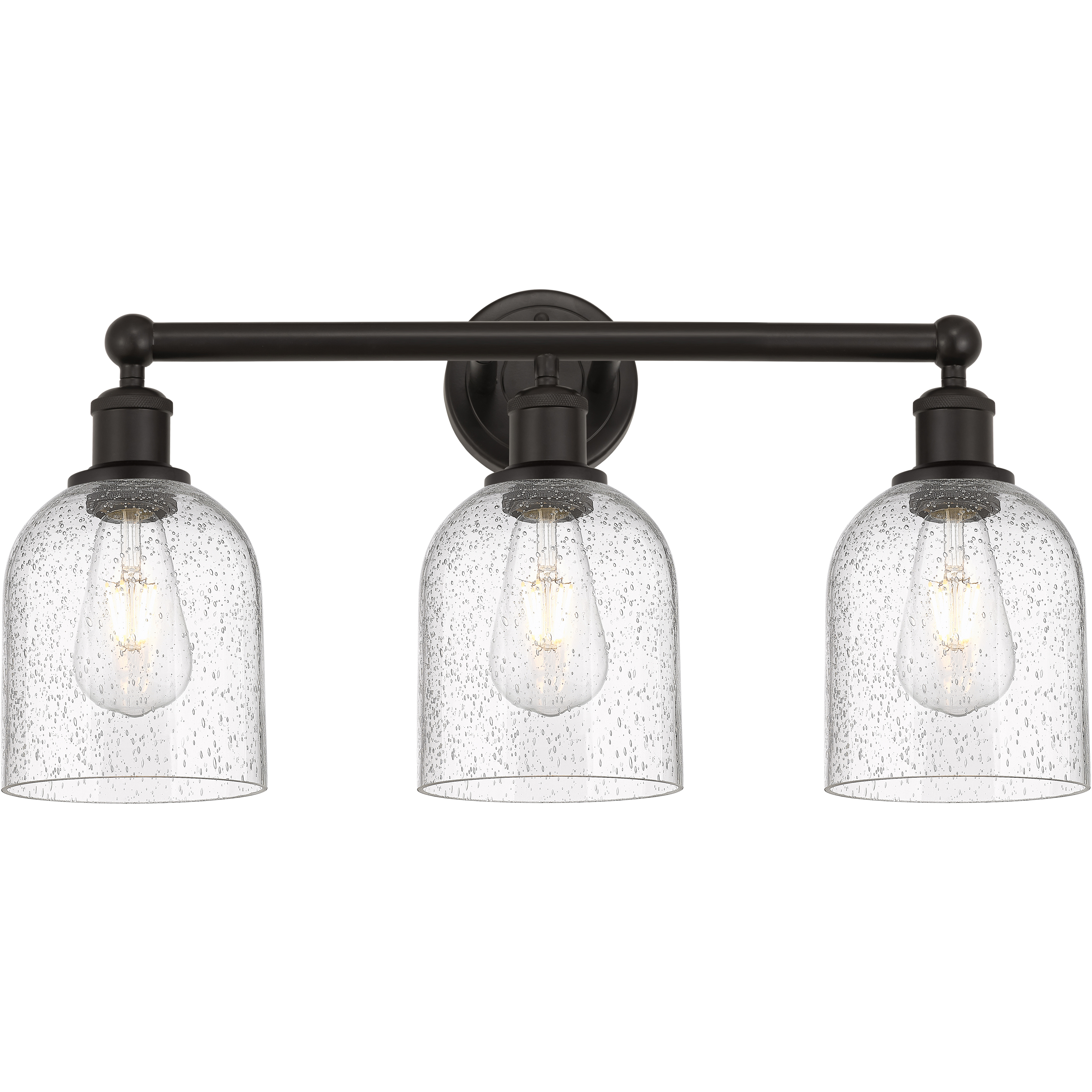 Edison Bella 3 Light 23.5 inch Oil Rubbed Bronze Bath Vanity Light Wall Light