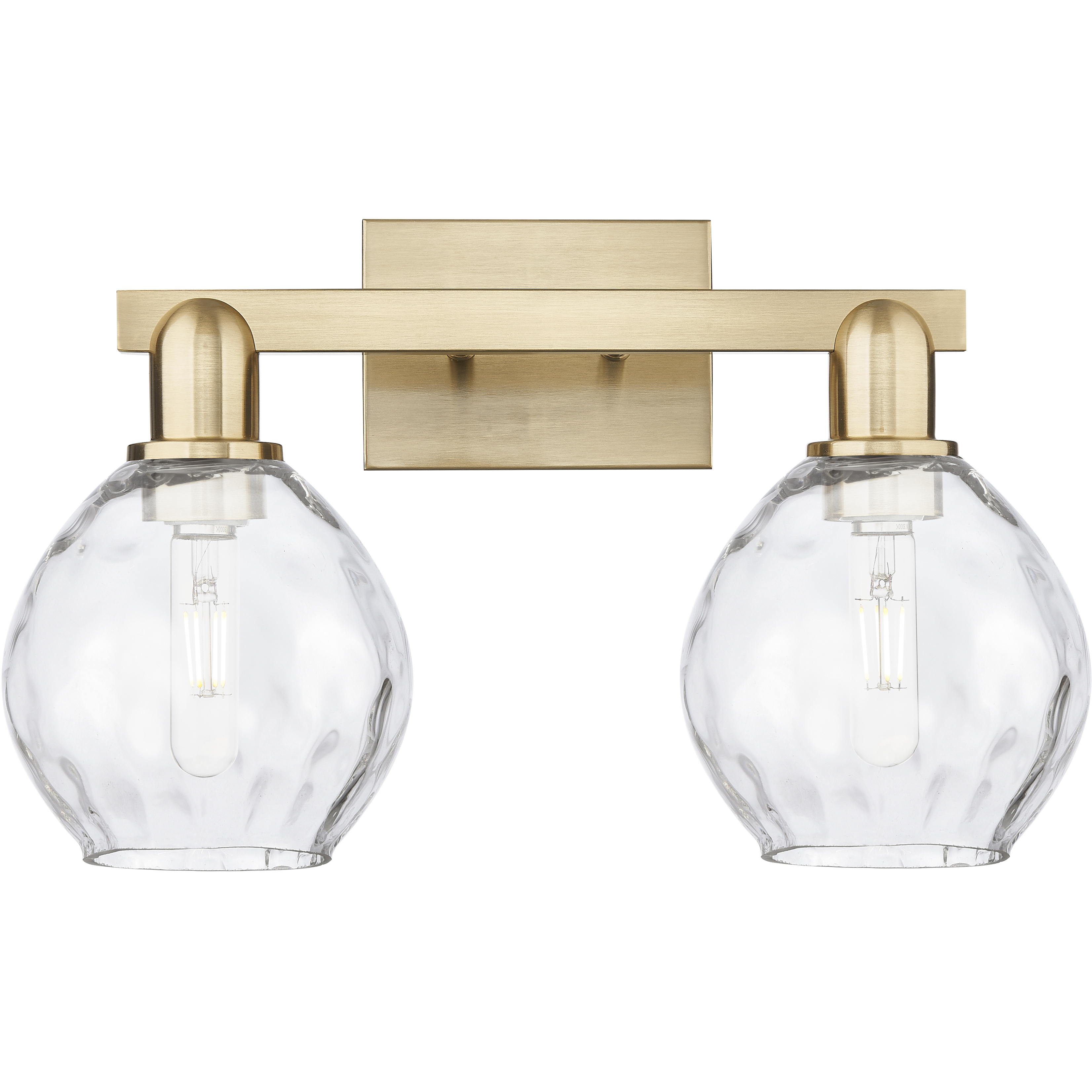 Arcadia Waverly 2 Light 17 inch Champagne Bronze Bath Vanity Light Wall Light