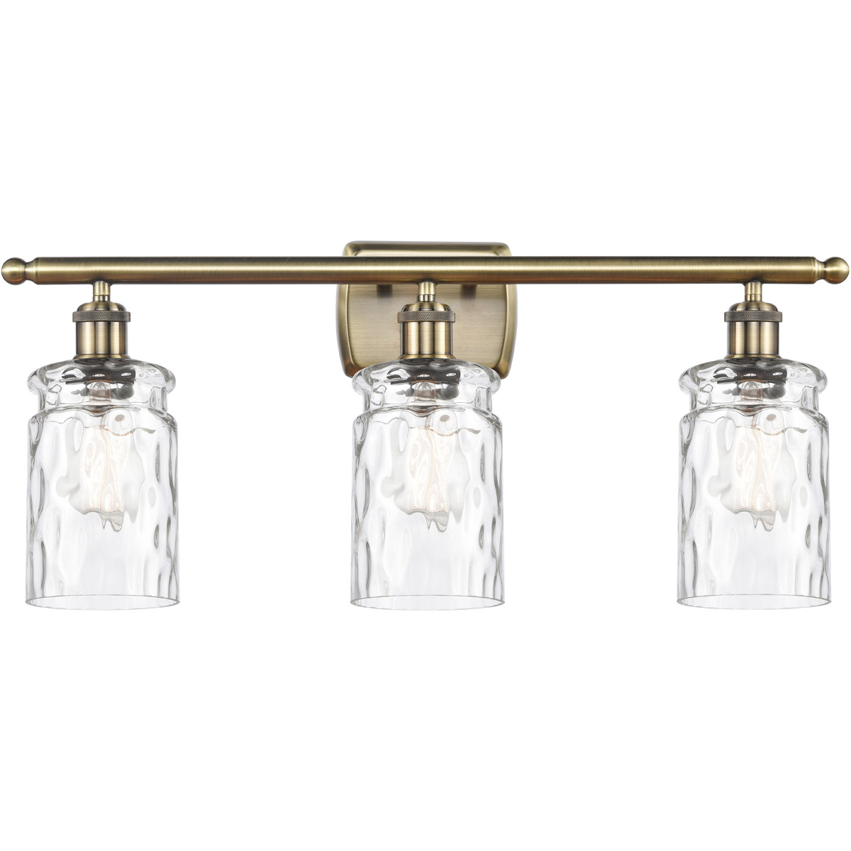 Ballston Candor LED 26 inch Antique Brass Bath Vanity Light Wall Light, Ballston
