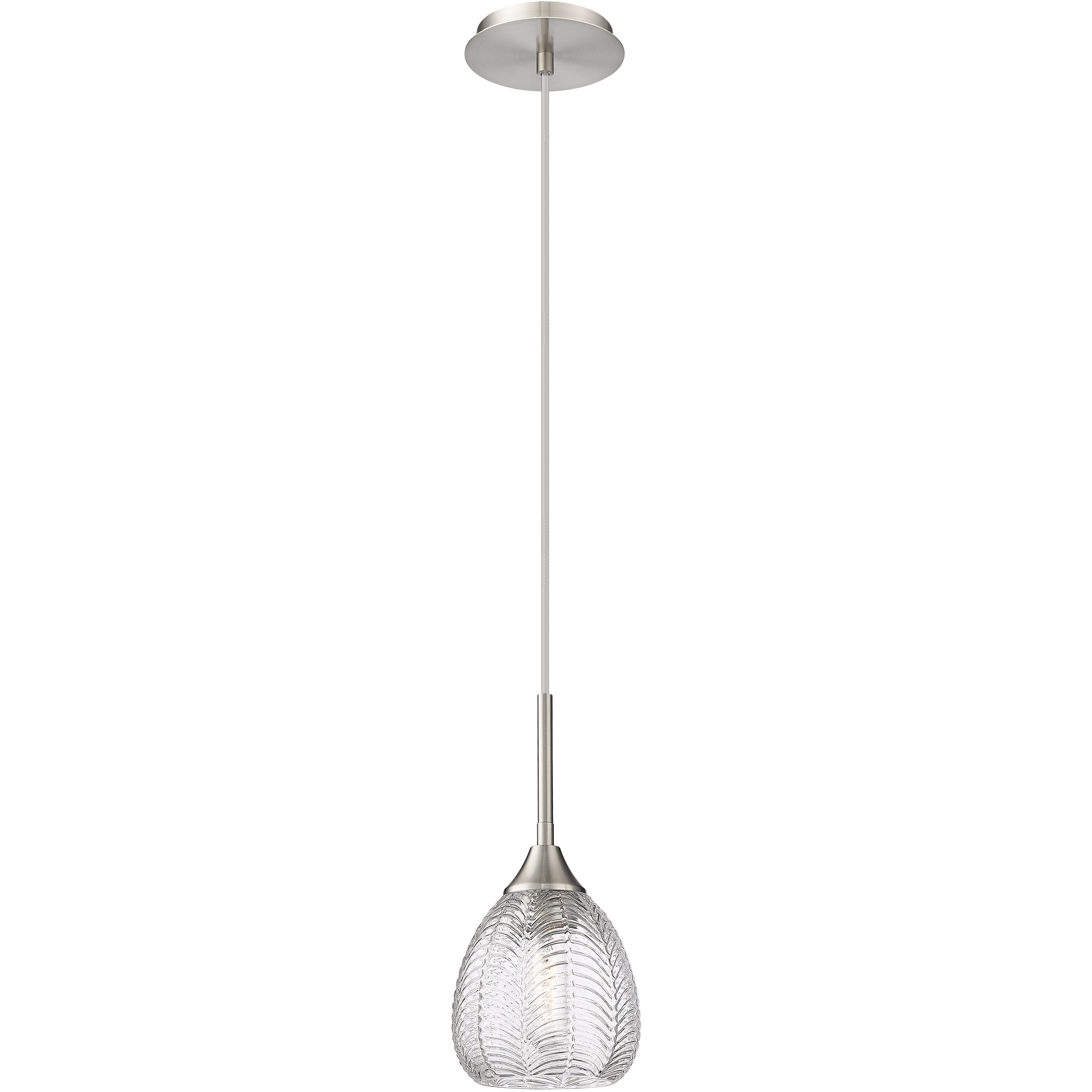 Berkshire 1 Light 5.9 inch Matte Black Pendant Ceiling Light