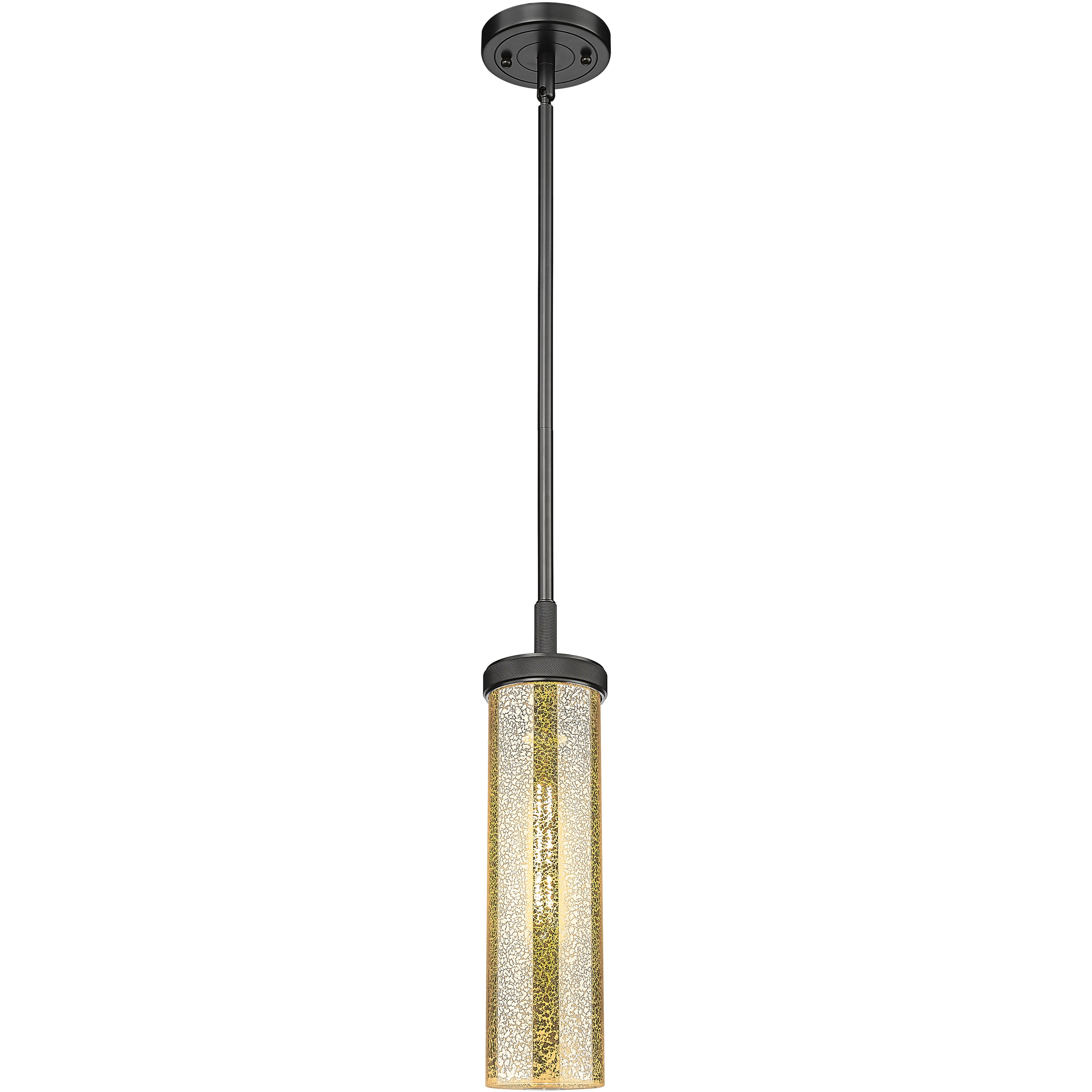 Lincoln 1 Light 4.5 inch Matte Black Pendant Ceiling Light