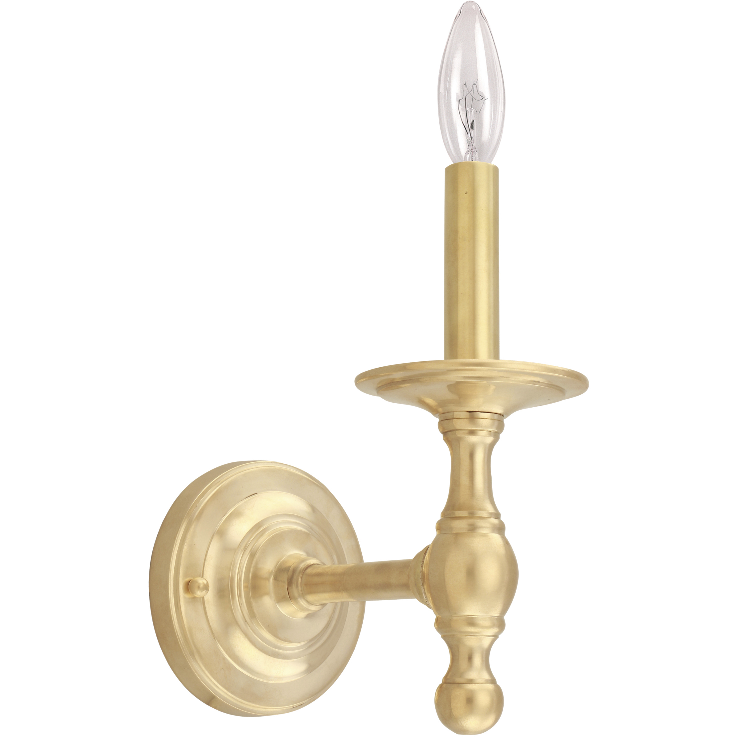 Sonia 1 Light 5 inch Natural Brass Sconce Wall Light