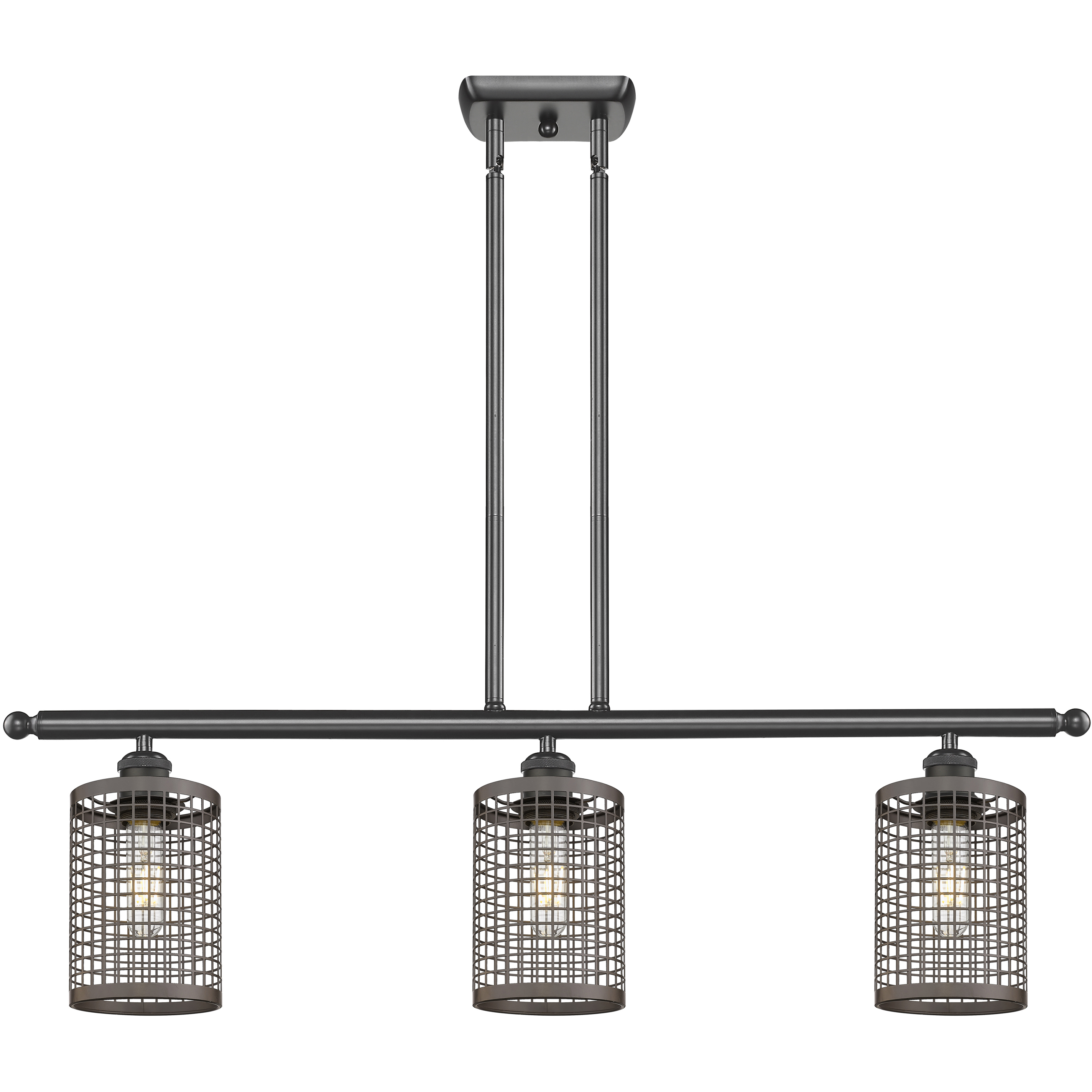 Nestbrook 3 Light 36 inch Oil Rubbed Bronze Island Light Ceiling Light