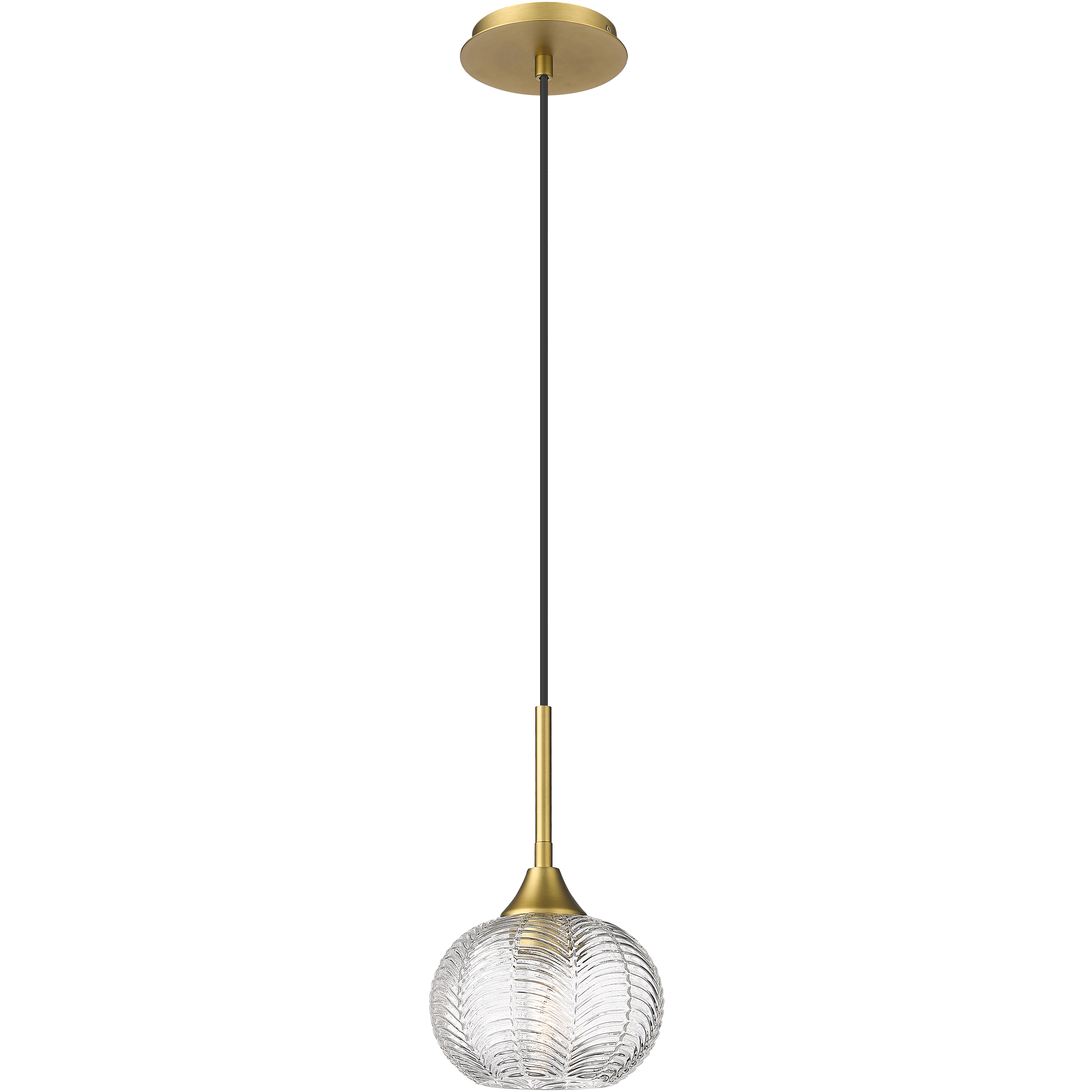 Berkshire 1 Light 7 inch Satin Nickel Pendant Ceiling Light