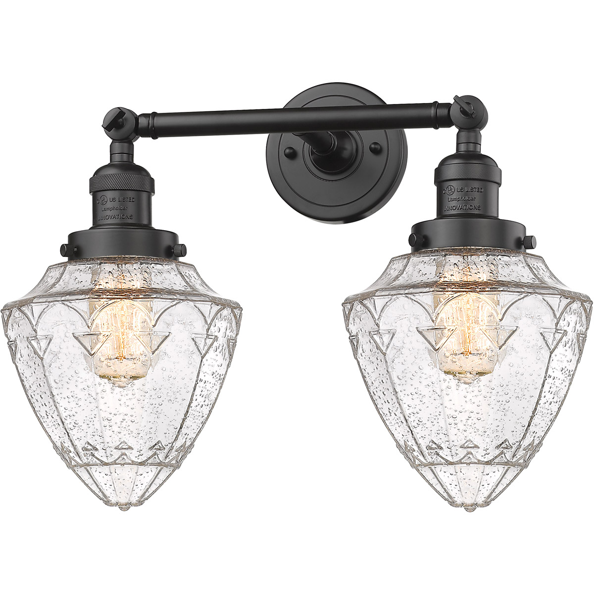 Franklin Restoration Bullet LED 18 inch Oil Rubbed Bronze Bath Vanity Light Wall Light