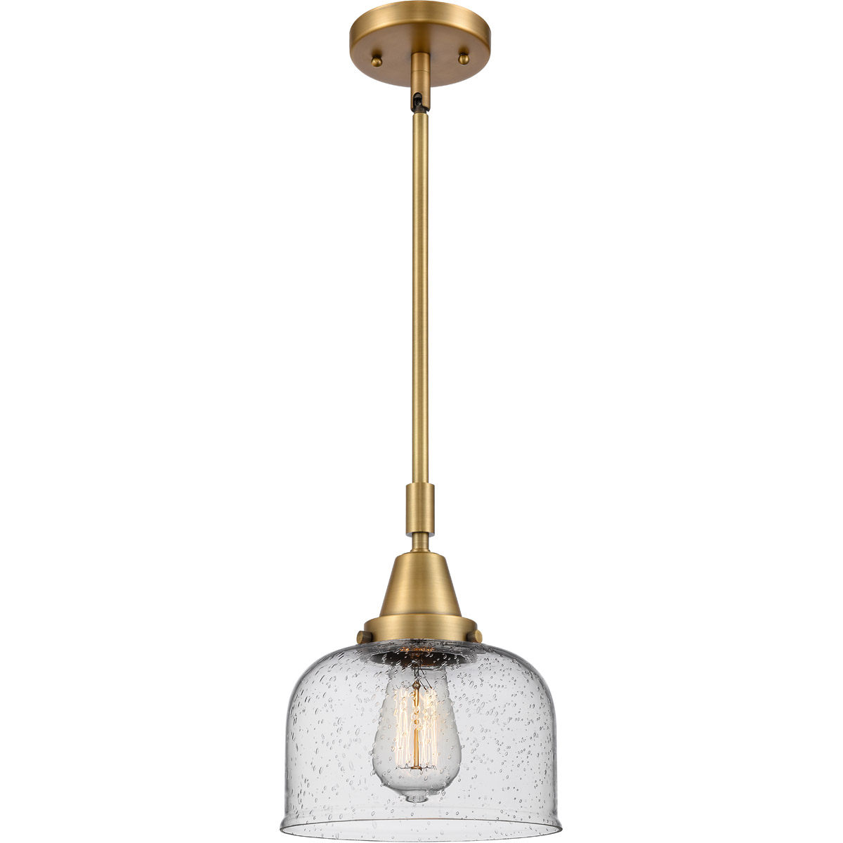 Innovations Lighting 447-1S-BB-G74-LED Franklin Restoration Large Bell ...