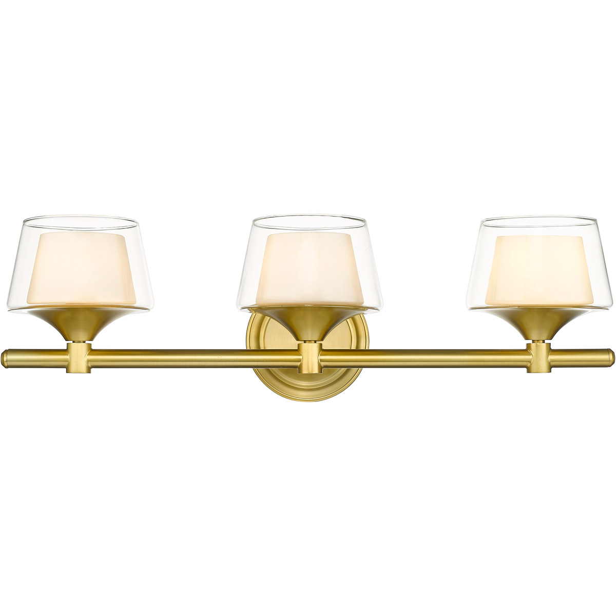Laguna 3 Light 24 inch Satin Gold Bath Vanity Light Wall Light in Incandescent