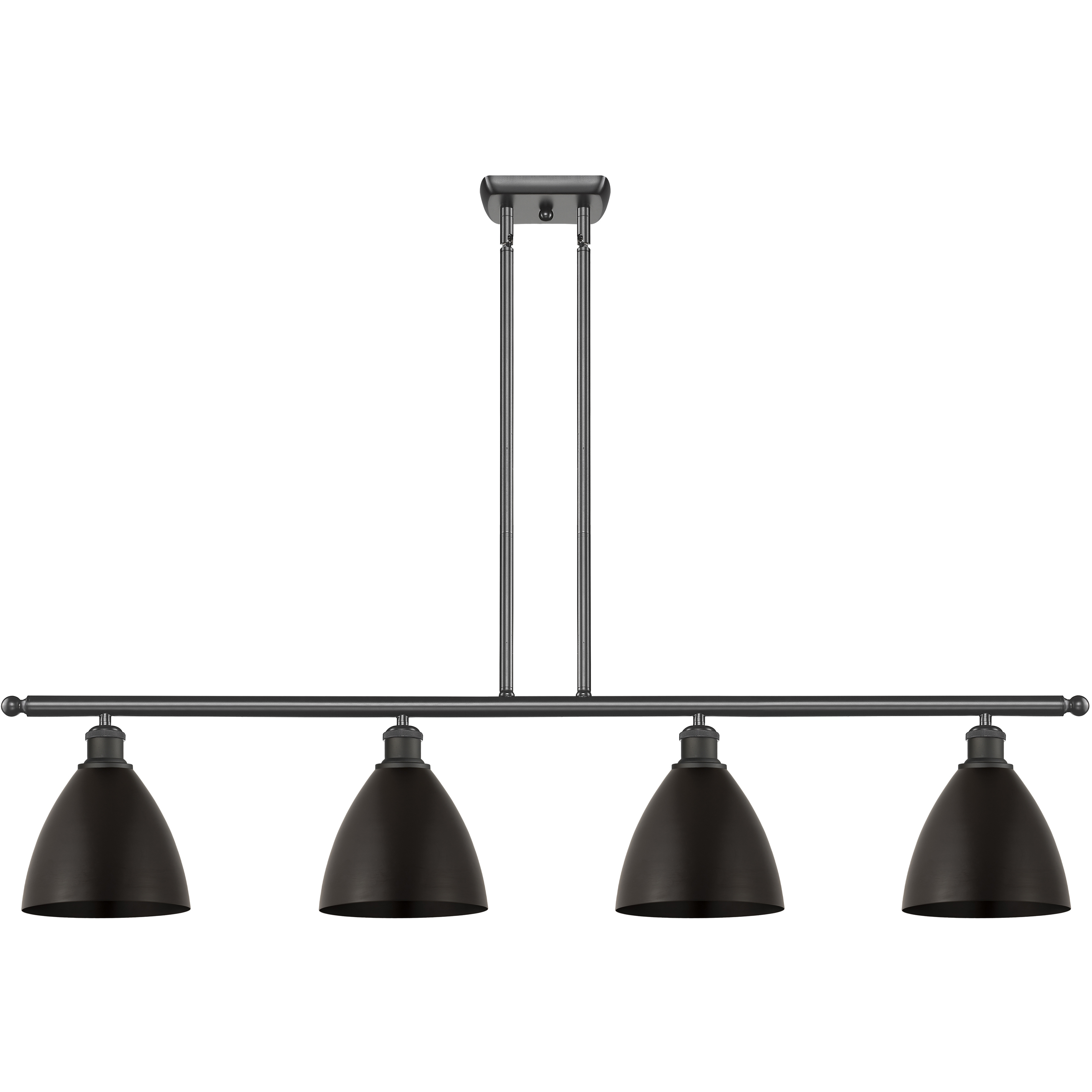 Ballston Dome 4 Light 48 inch Oil Rubbed Bronze Island Light Ceiling Light