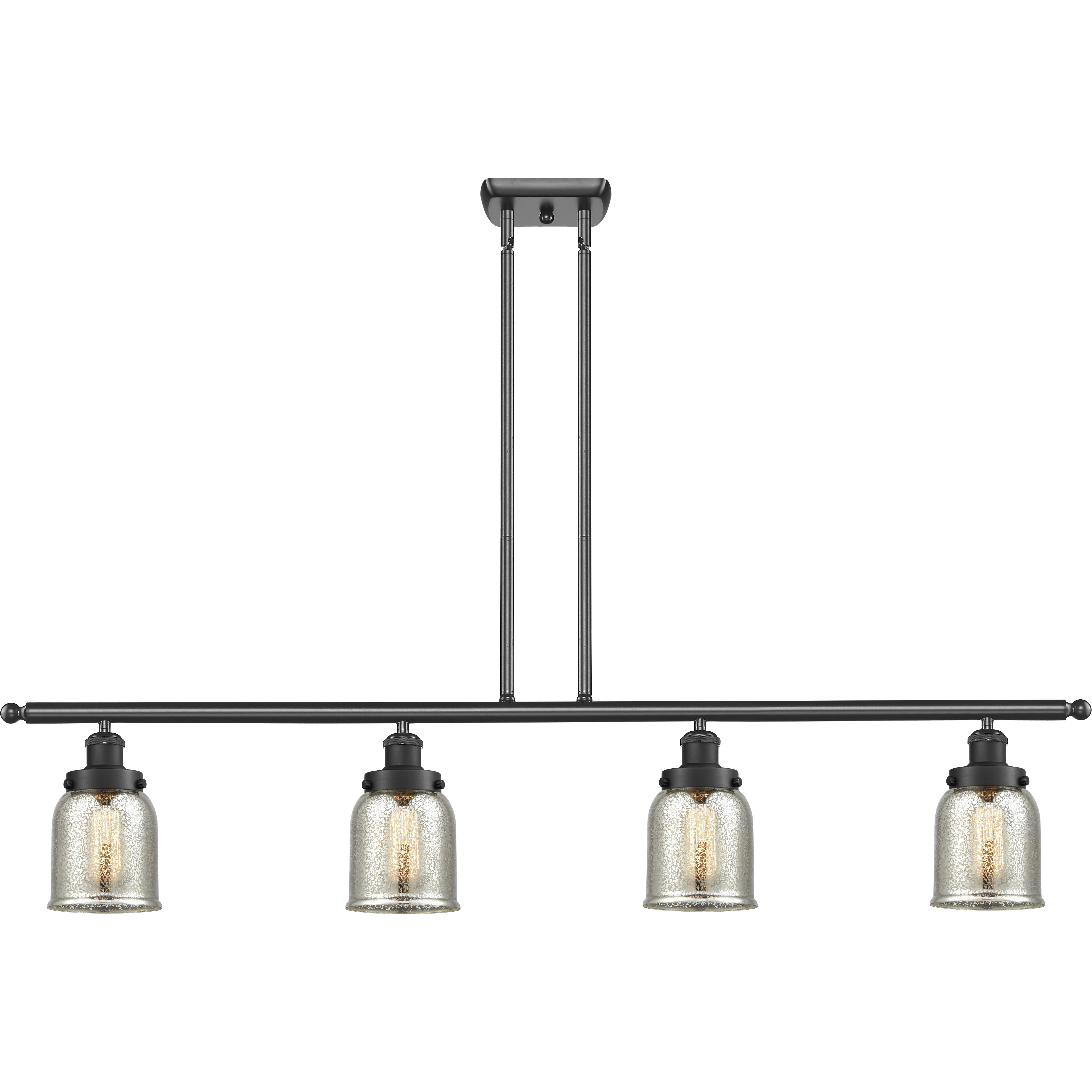 Small Bell LED 48 inch Matte Black Island Light Ceiling Light, Ballston