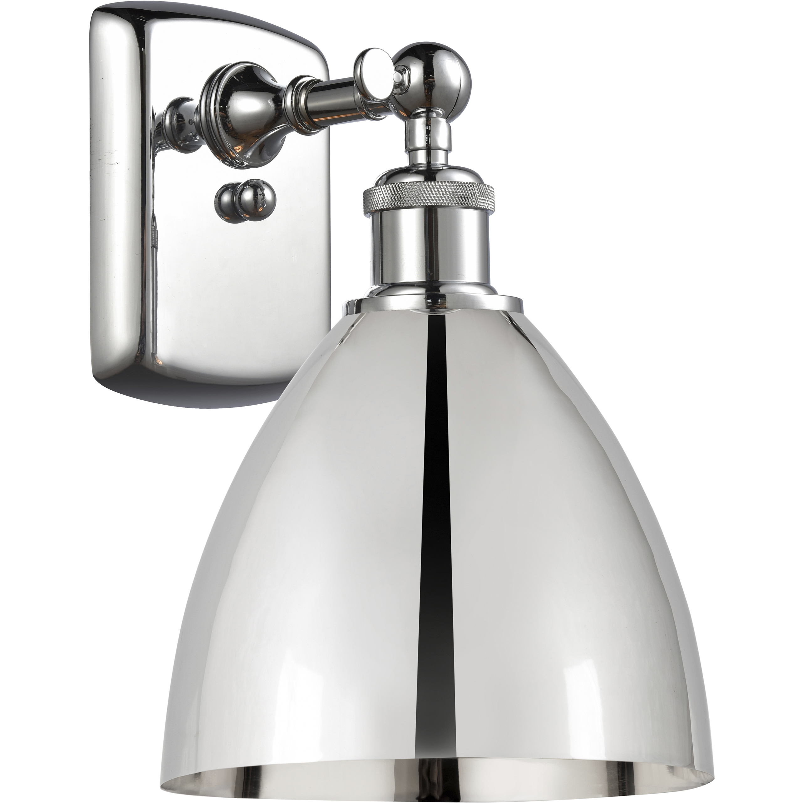 Ballston Dome 1 Light 8 inch Polished Chrome Sconce Wall Light