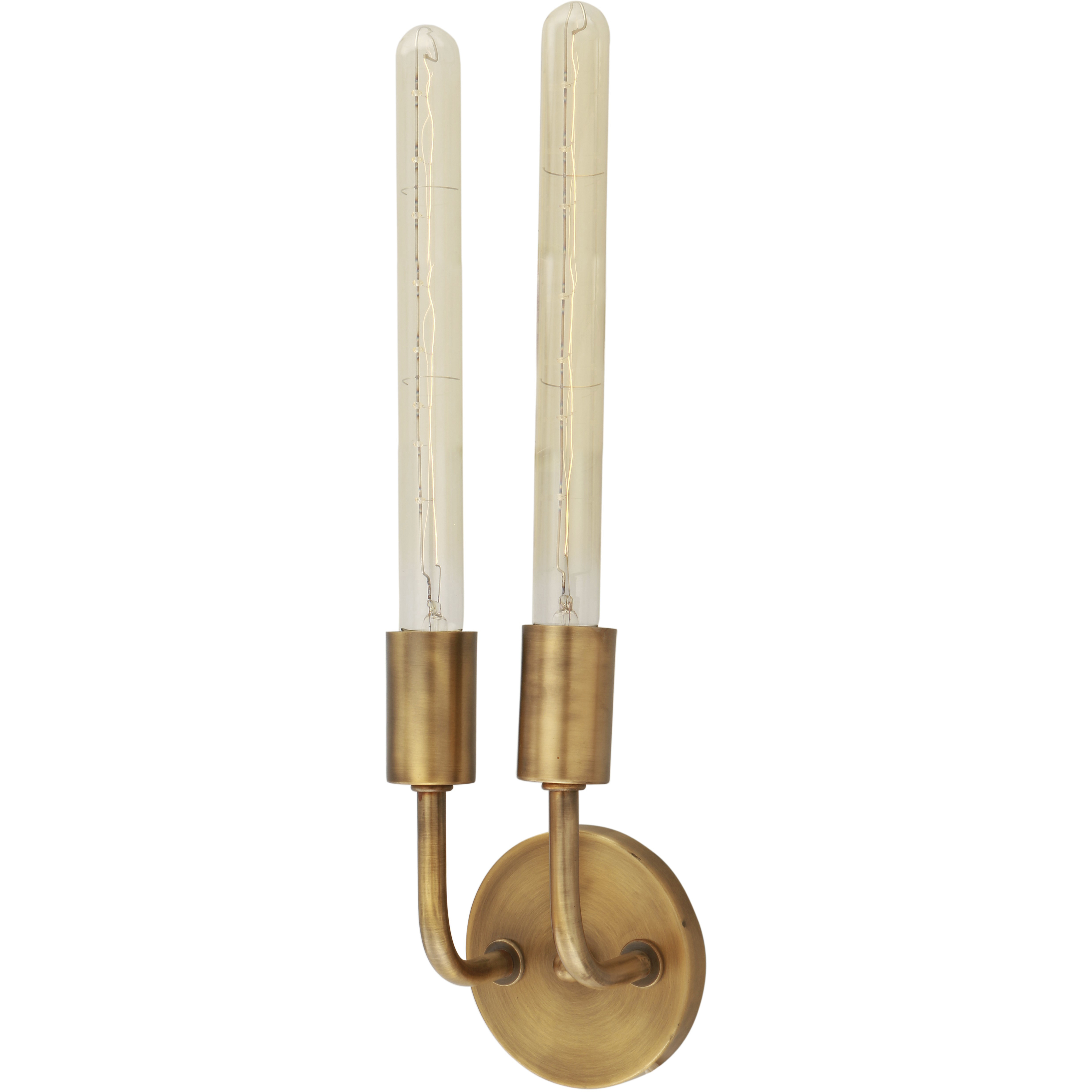 Auralume Karima LED 4.63 inch Brushed Brass Sconce Wall Light