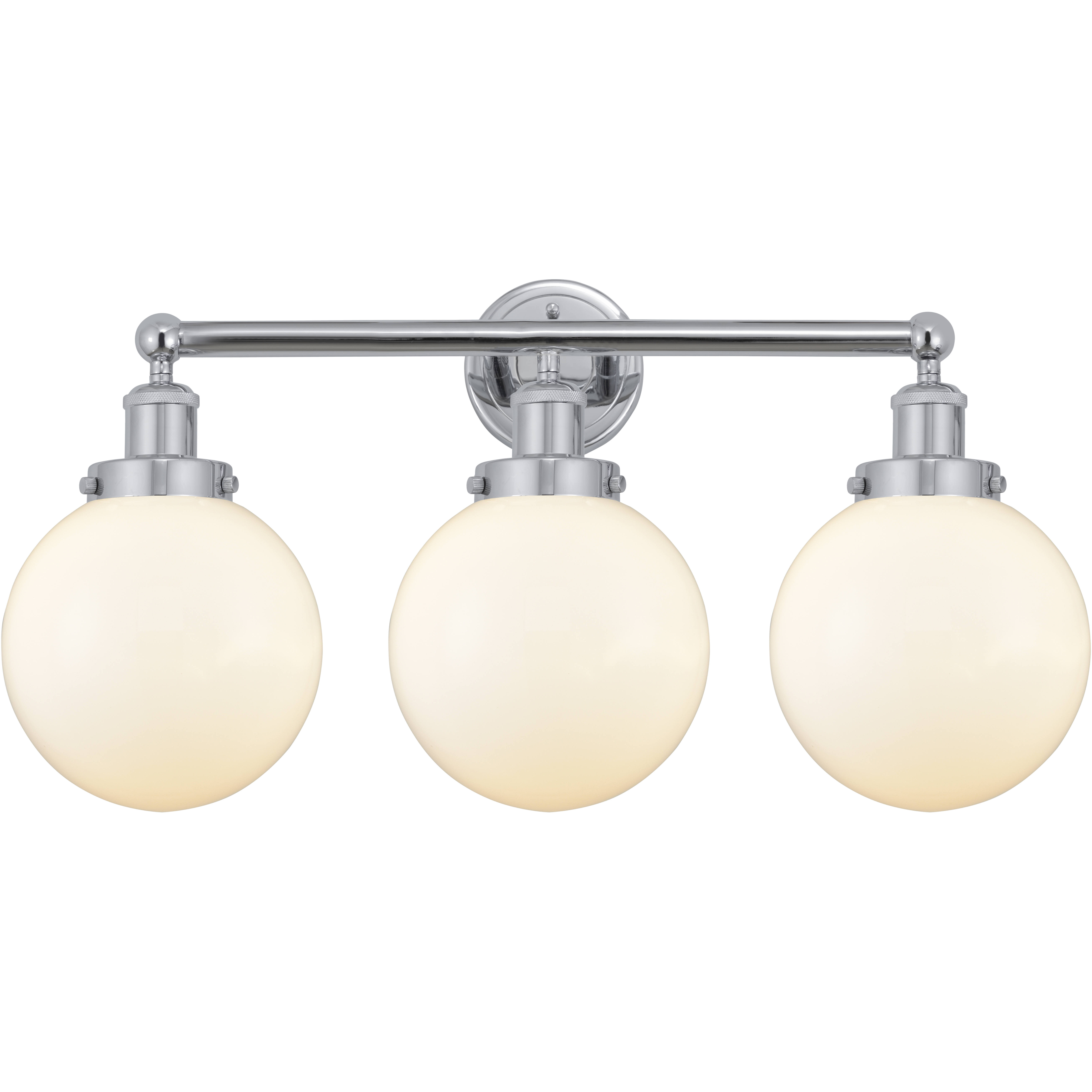 Beacon 3 Light 24.5 inch Polished Chrome Bath Vanity Light Wall Light