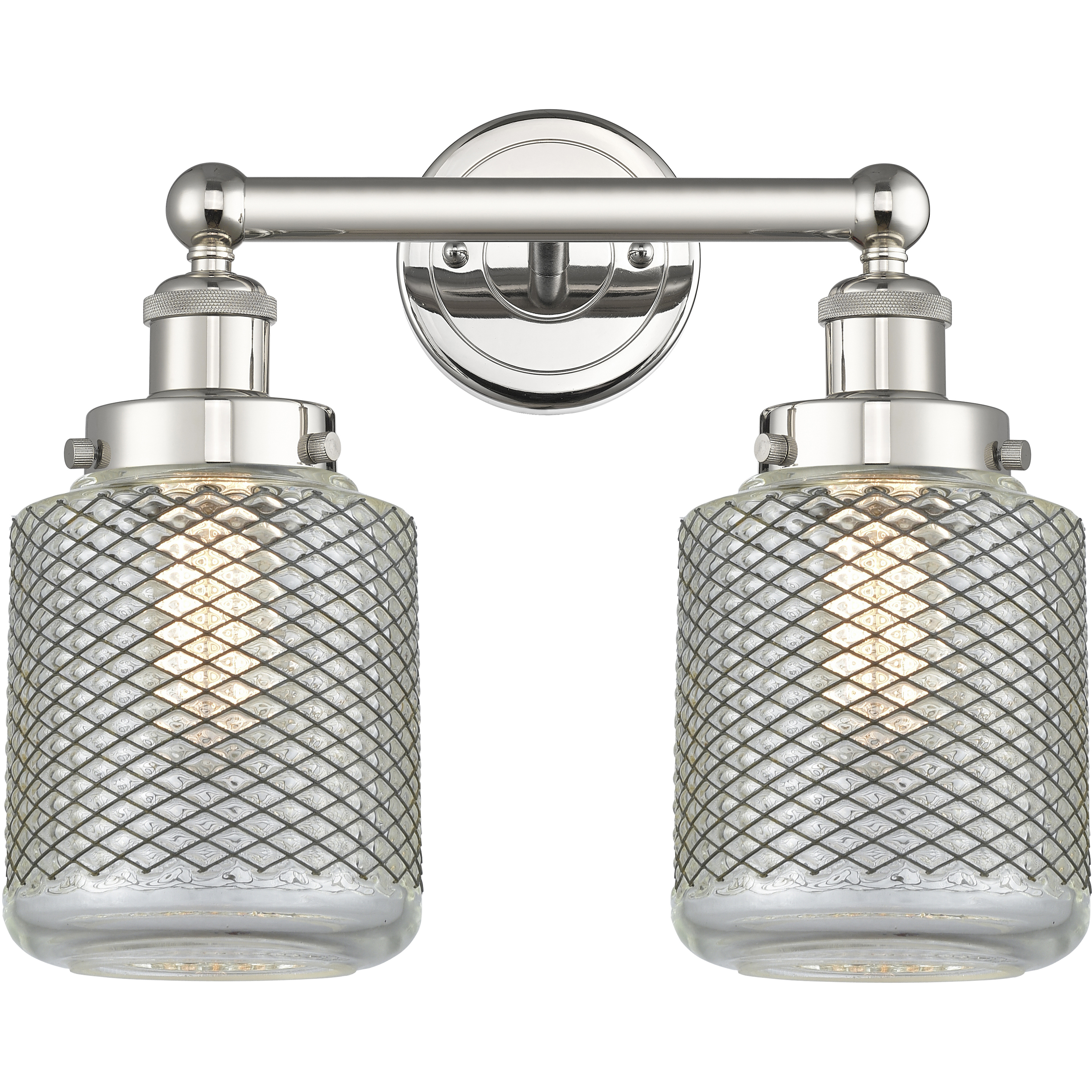 Stanton 2 Light 15 inch Polished Nickel Bath Vanity Light Wall Light